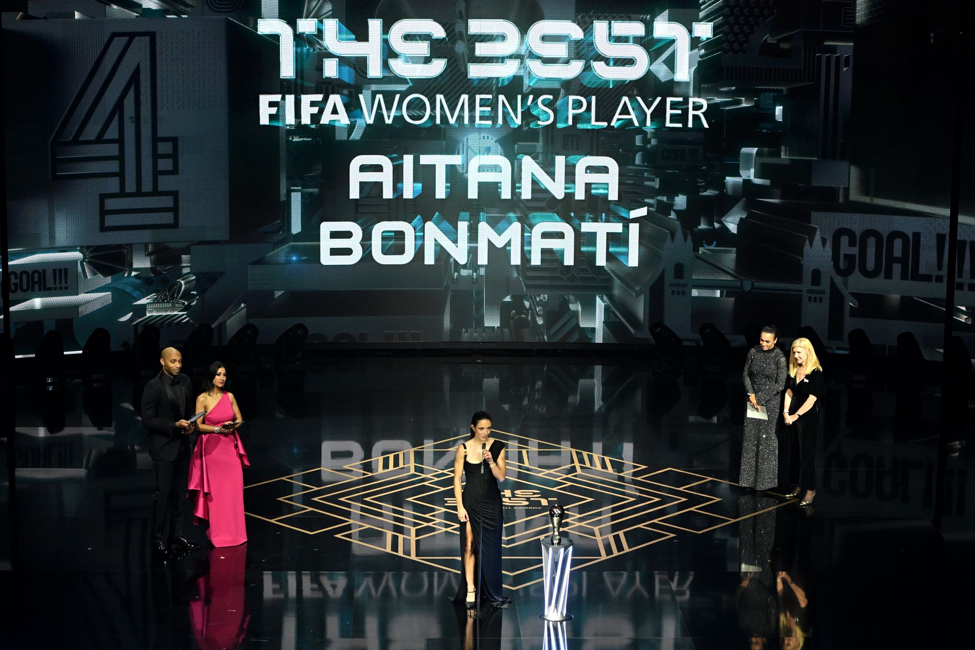 Barcelona and Spain star Aitana Bonmati has won the Best Fifa Women’s Player award for each of the past two years