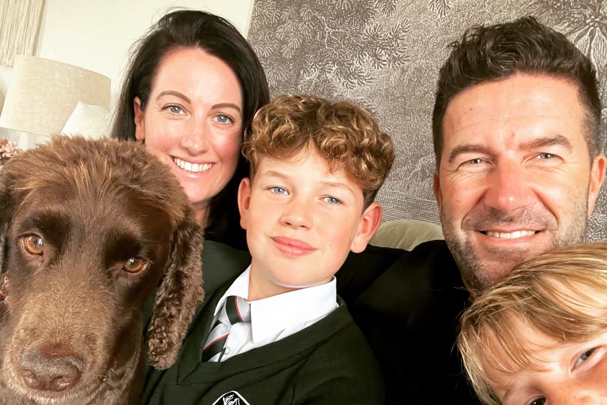 Although a “joy” to live in, the two-bedroom flat has now become a bit cramped for the couple and their two sons, Henry, 12, and Sebastian, nine, along with their cocker spaniel dog Dylan
