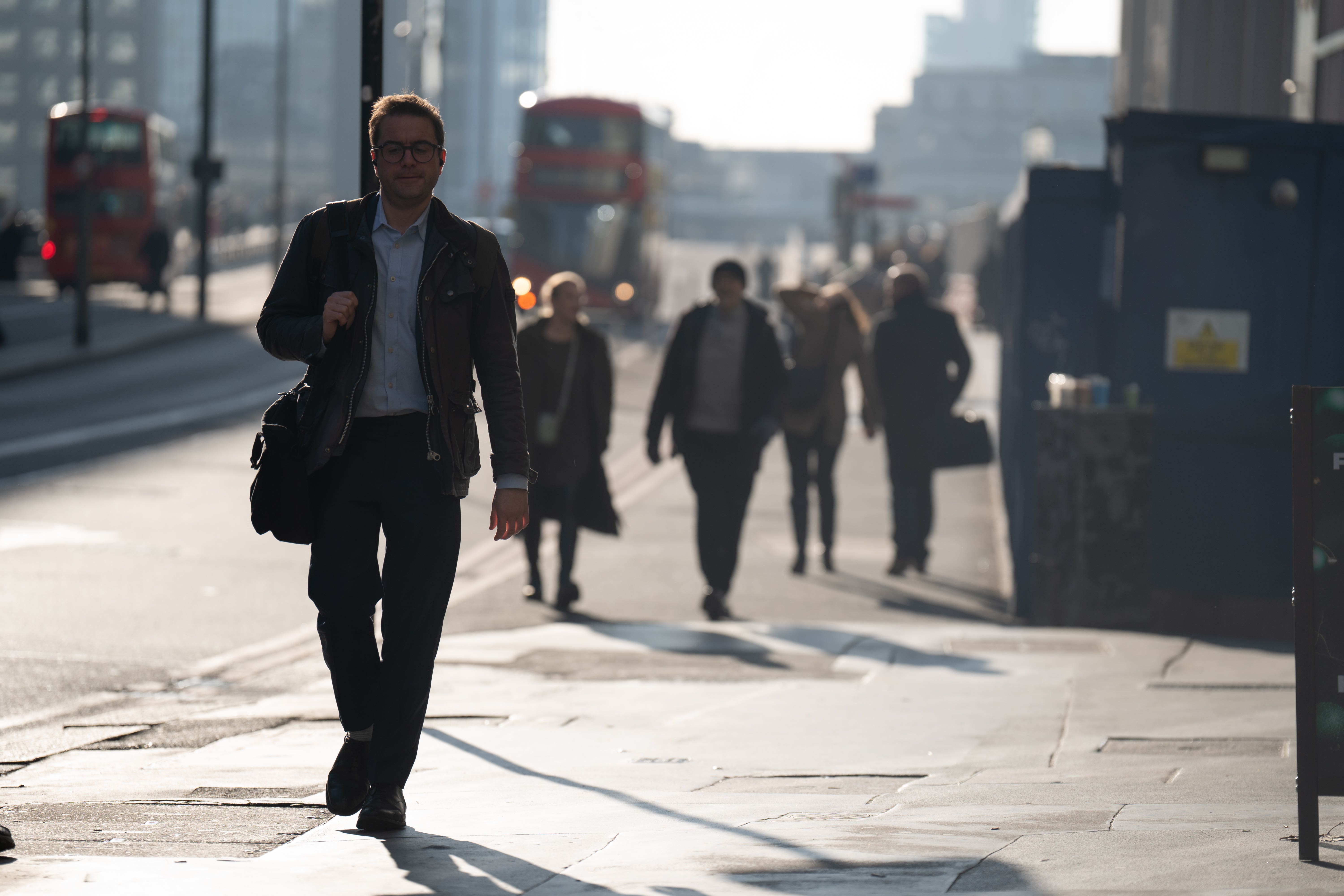 The latest S&P Global survey brought ‘welcome news on faster economic growth at the end of the year’, one economist said (James Manning/PA)