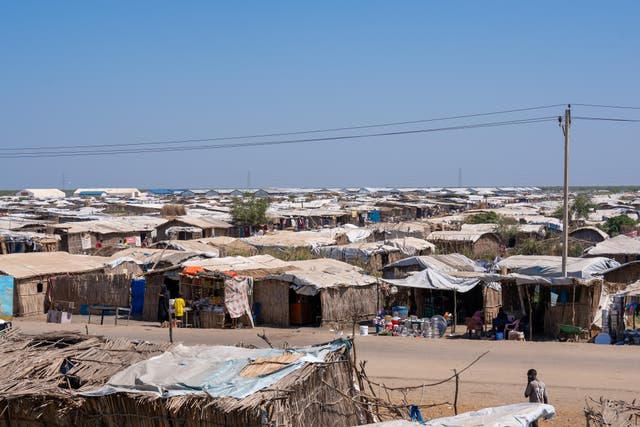 <p>The Renk transit centre in South Sudan shelters hundreds of thousands of people fleeing the conflict</p>