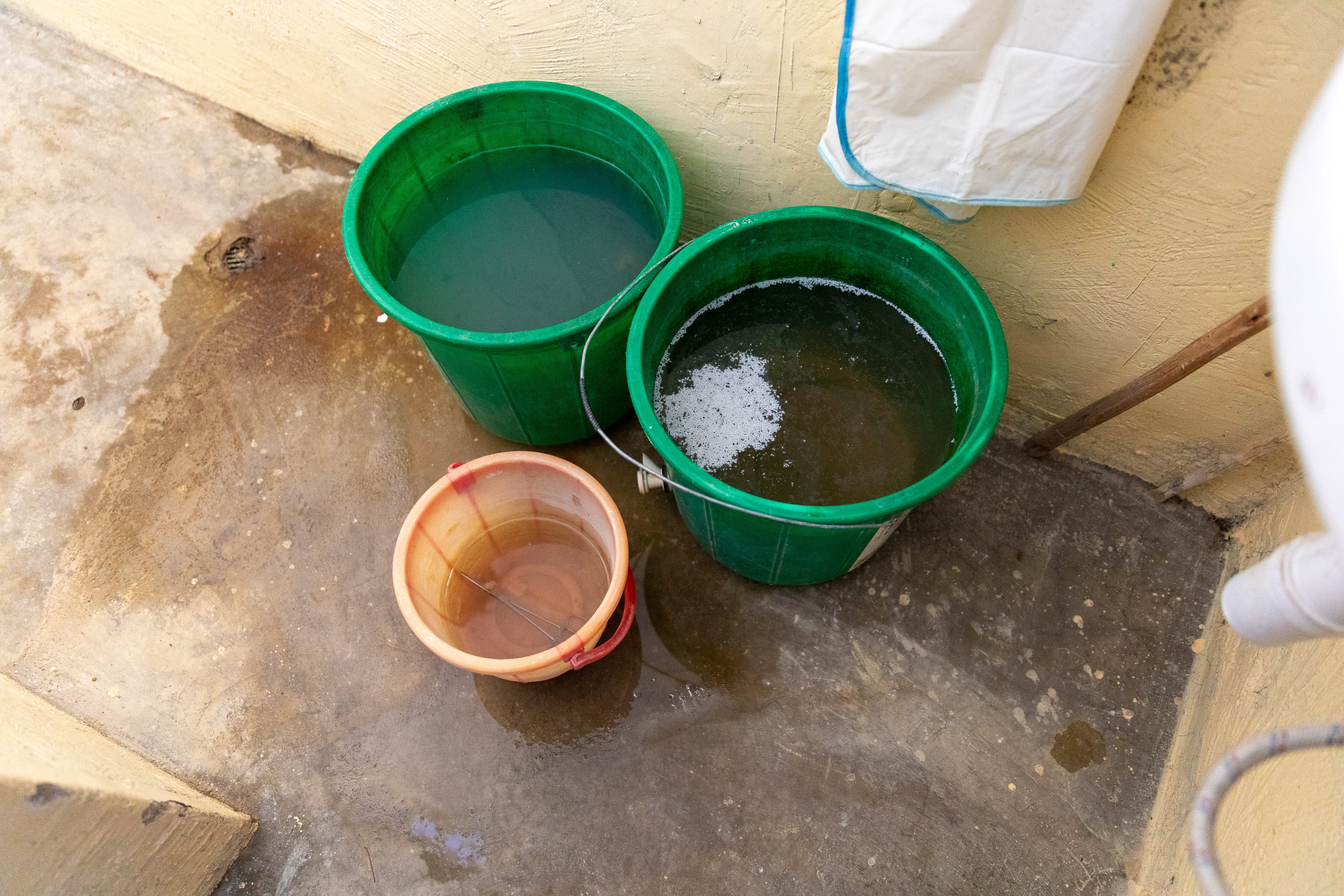 Maternity wards have contaminated water, increasing the risk of infection and putting women off attending