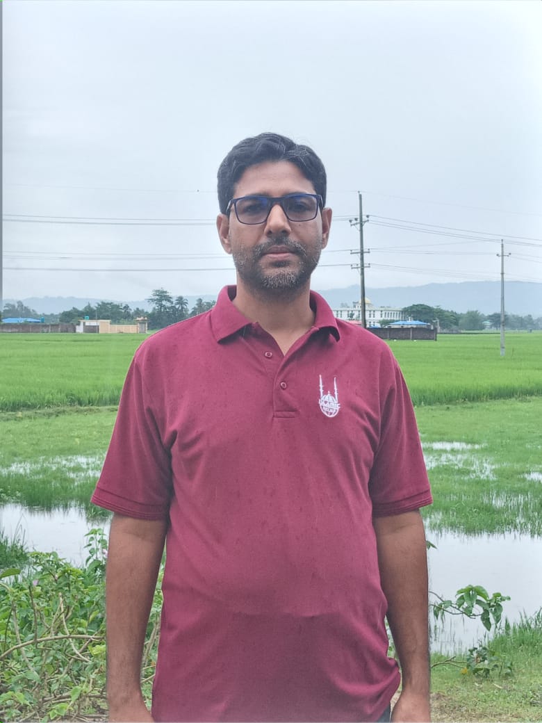 Reaj Uddin, a project manager in the camp
