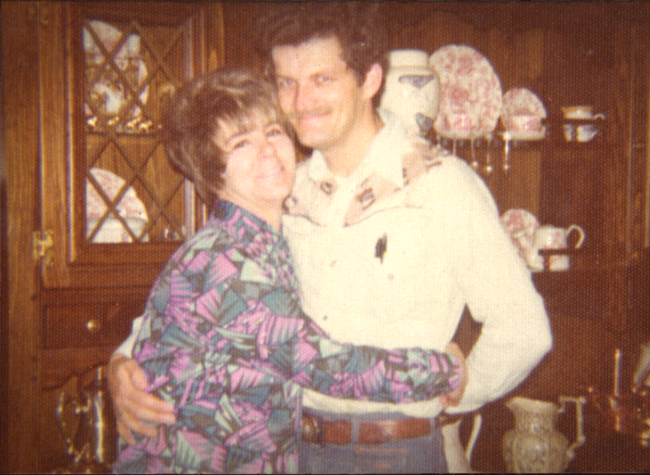 Dotty Caroll and her second husband, Richard Darress