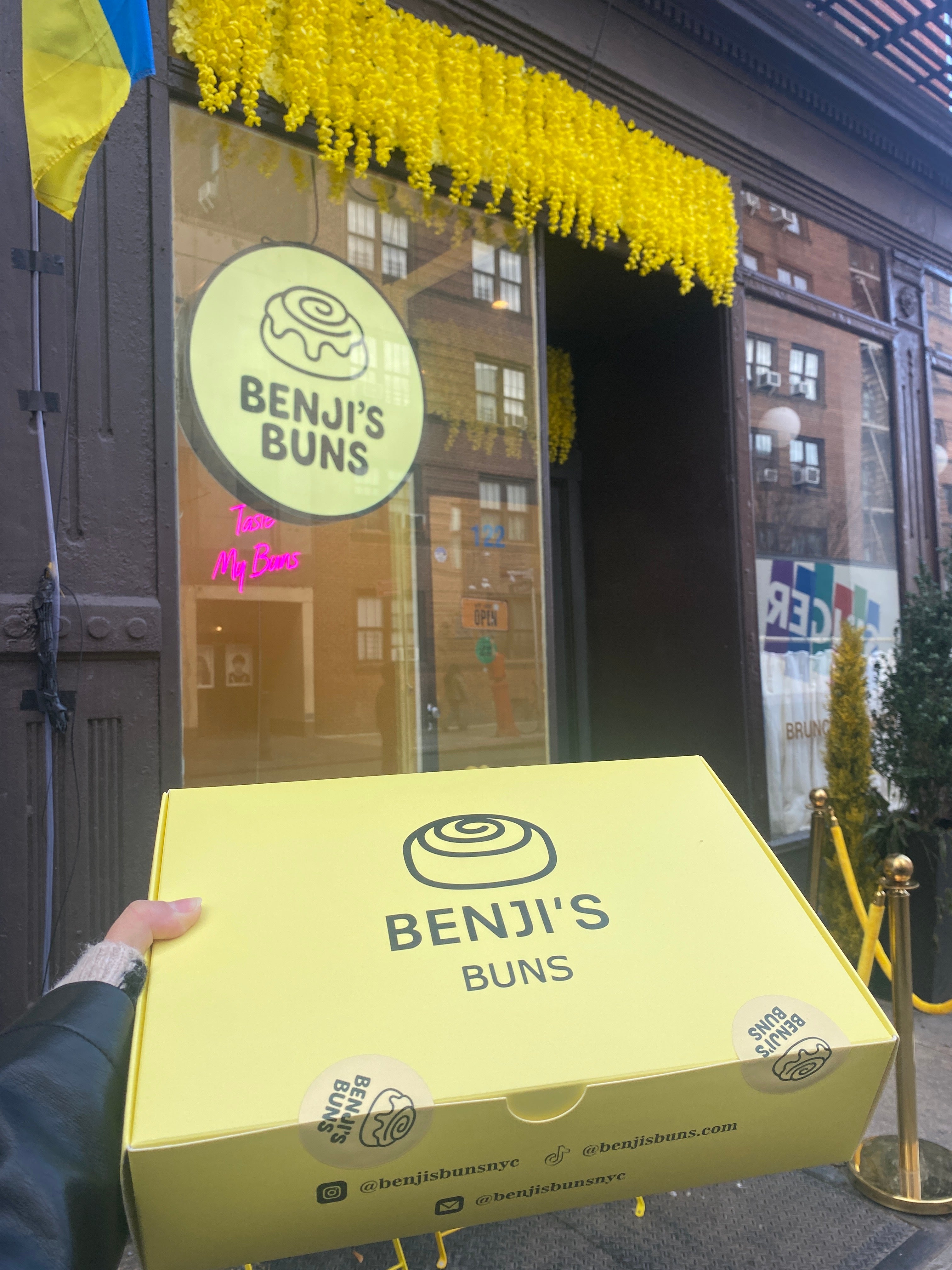 Michael owns and operates Benji's Buns in New York City's West Village