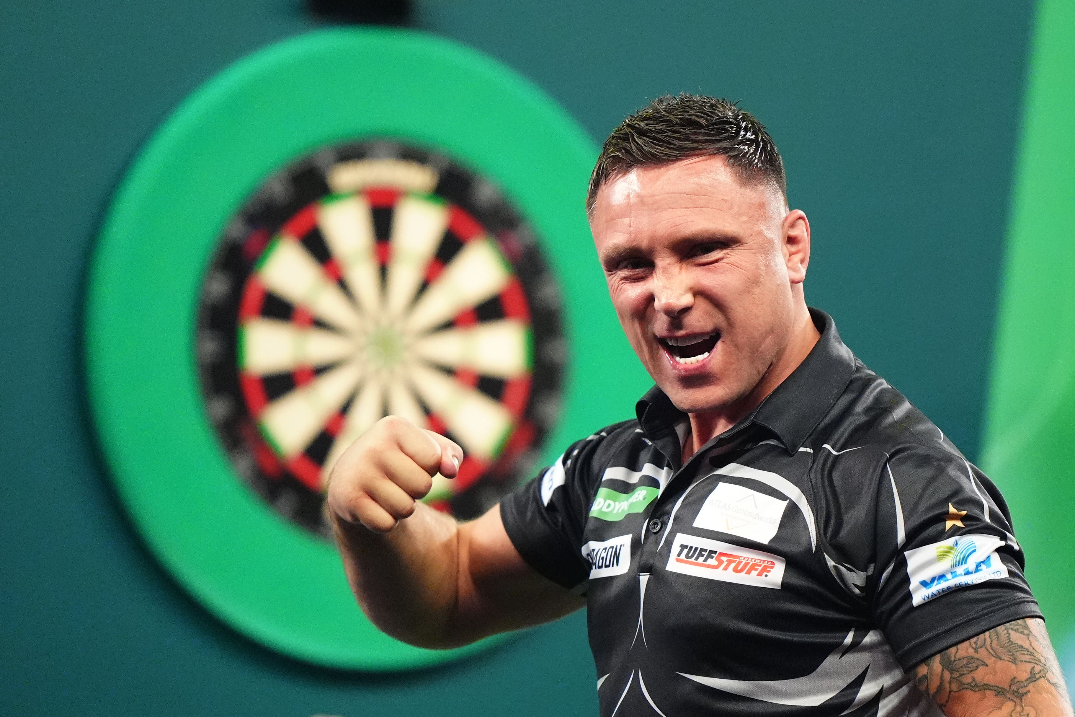 Gerwyn Price beat Adam Gawlas to move into the second round (Bradley Collyer/PA)