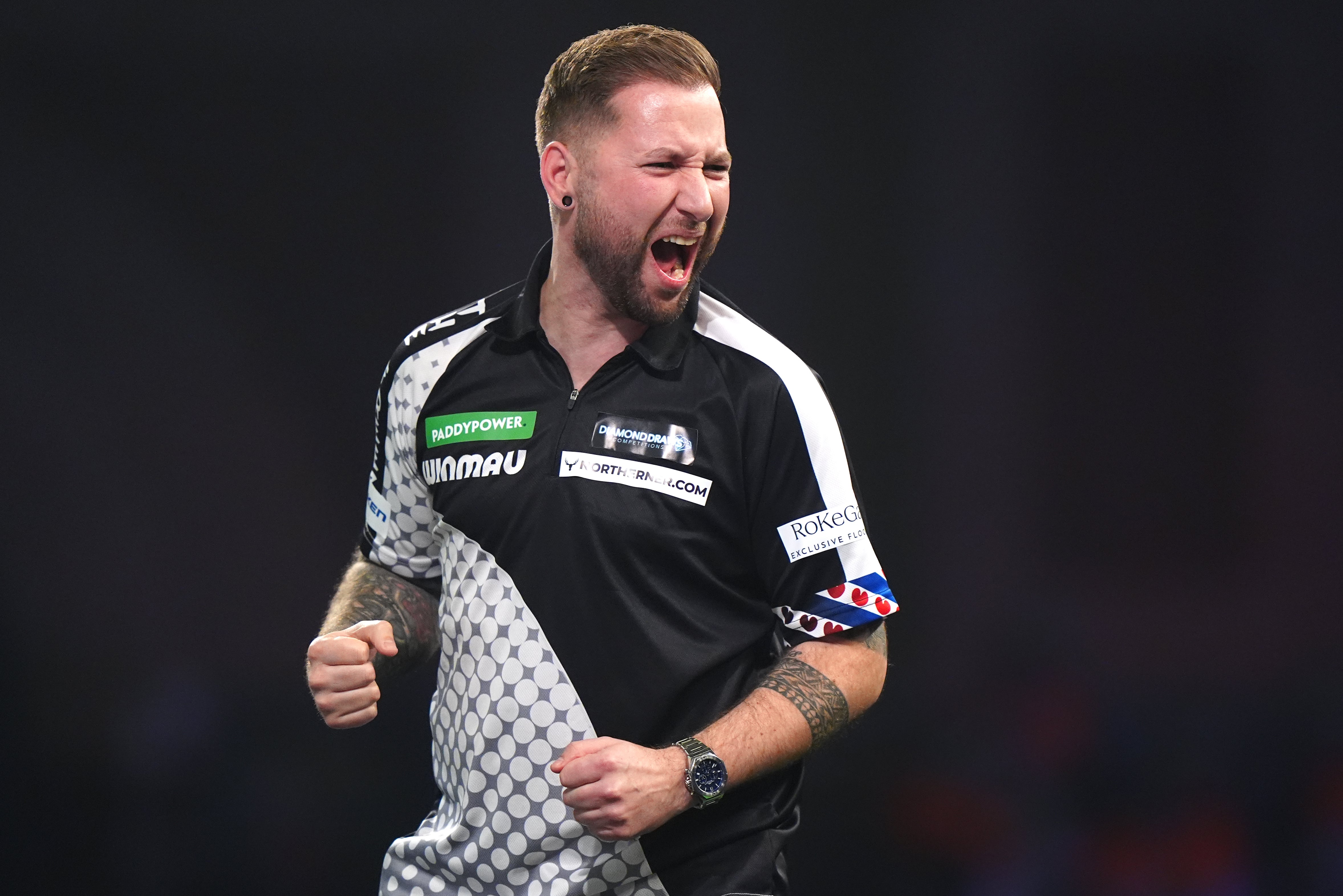 Danny Noppert is also into the second round (Bradley Collyer/PA)