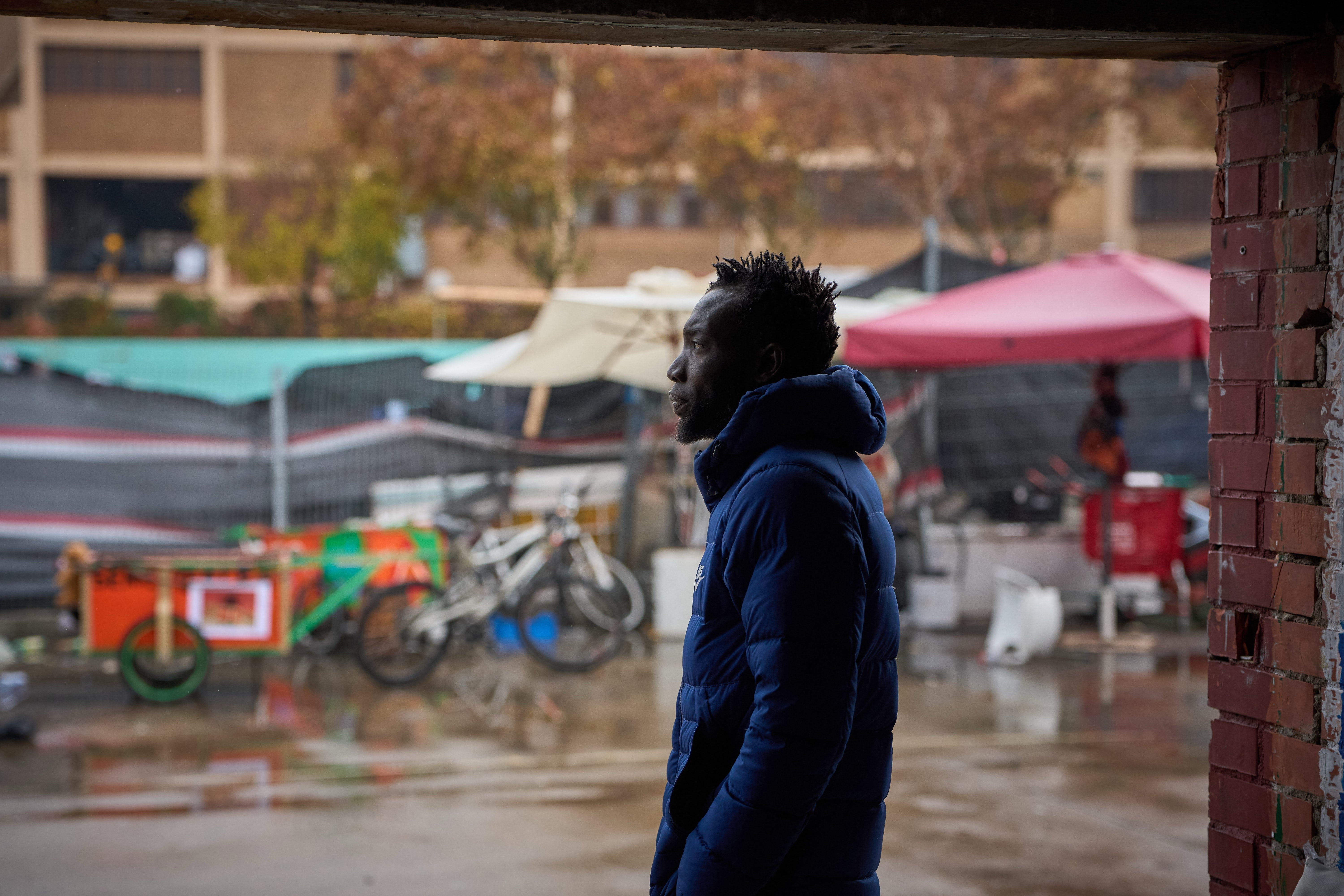 The squat was located in Badalona, a working class city that borders Barcelona