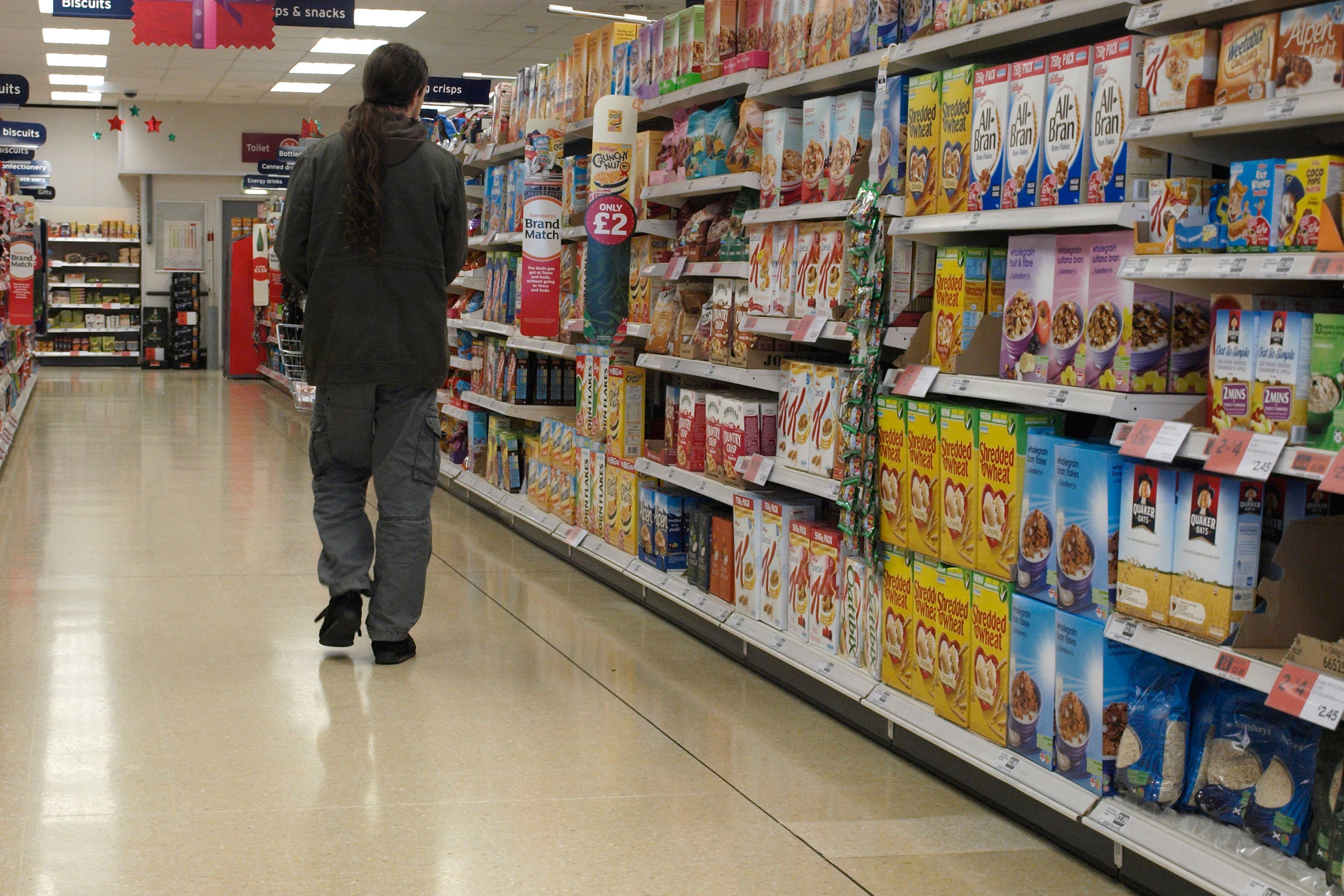 Inflation eased in November for a range of everyday groceries, including breakfast cereal
