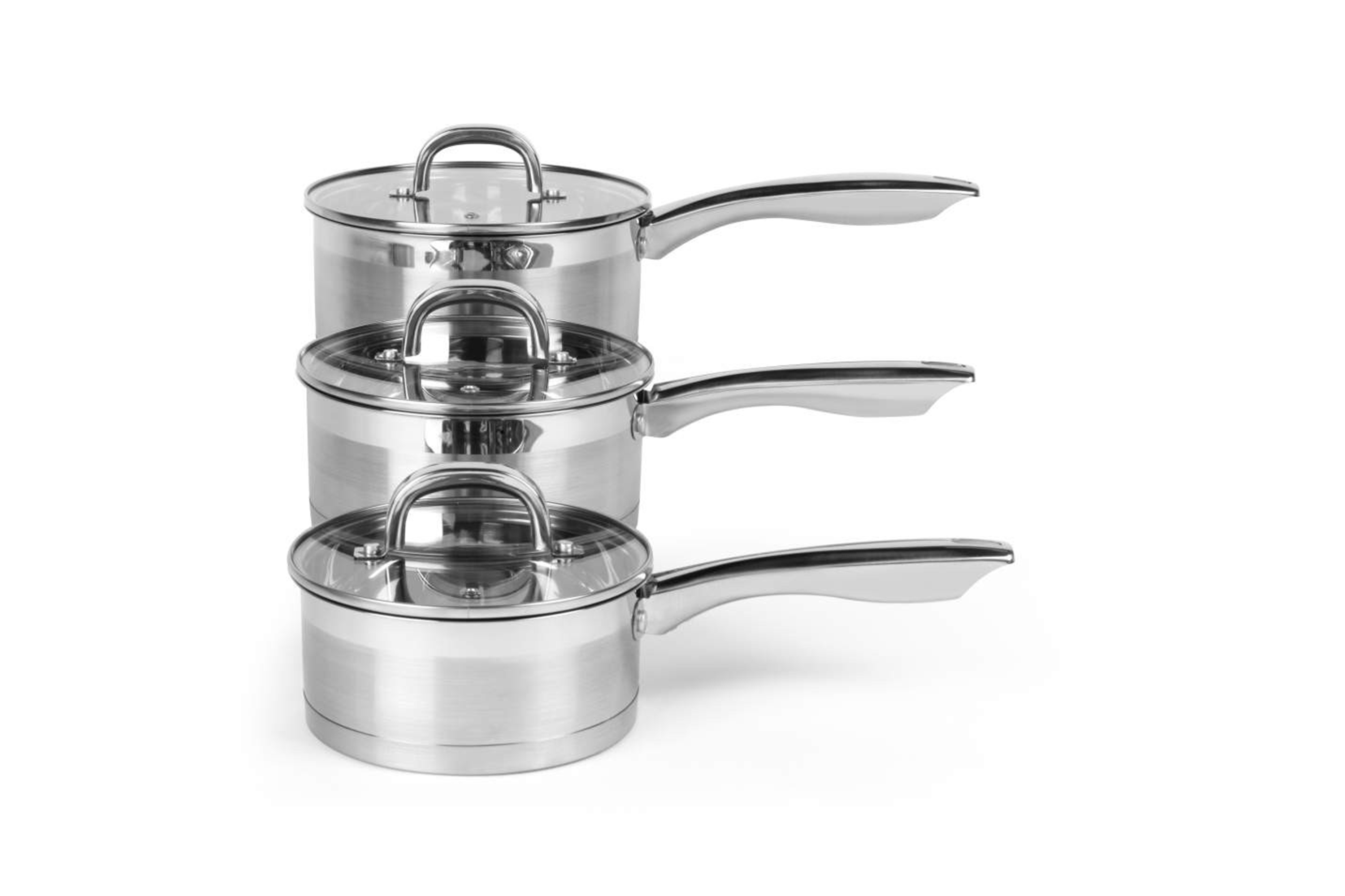 best saucepan set indybest review Salter timeless collection 3-piece saucepan set