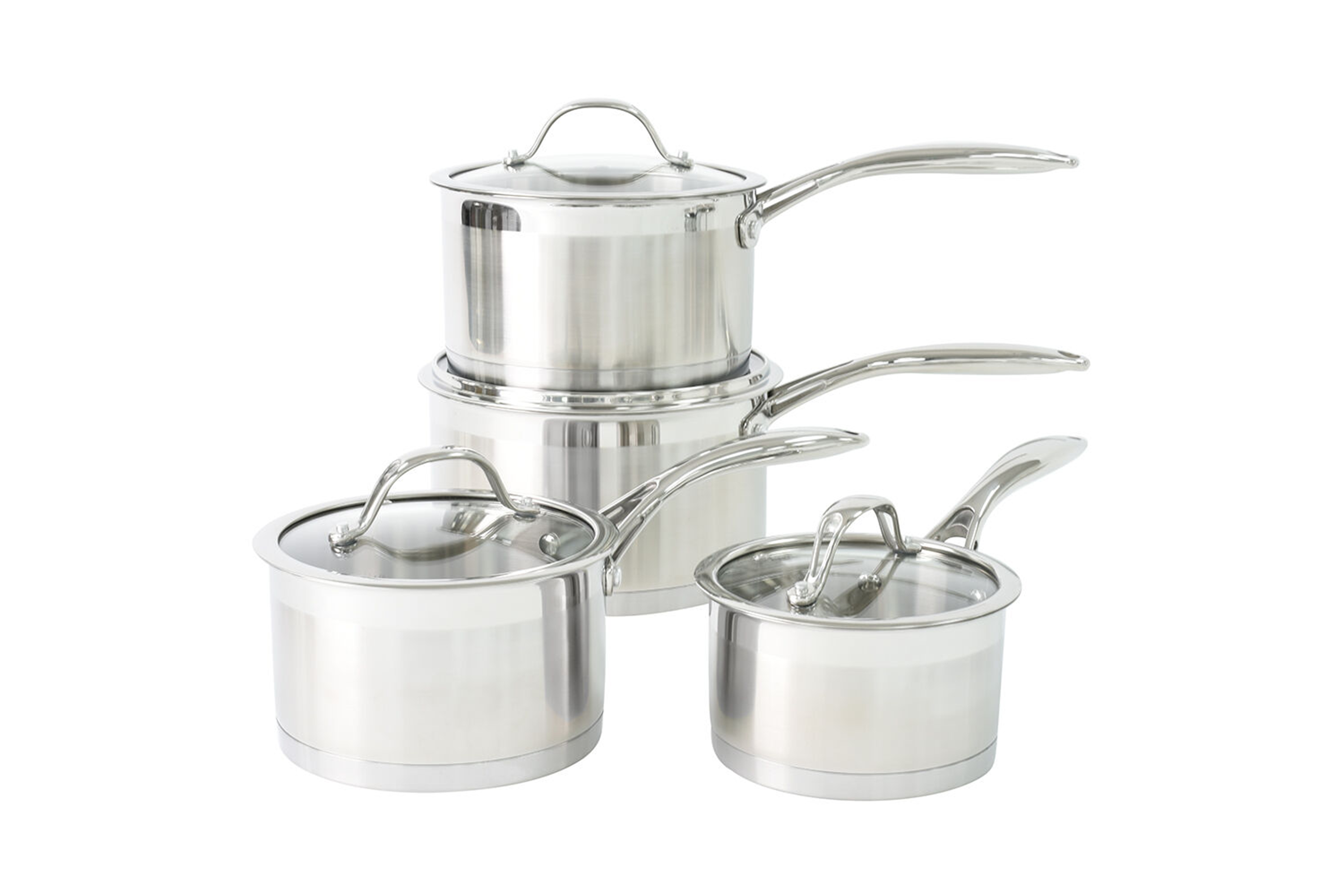 best saucepan sets indybest review ProCook professional stainless steel saucepan set