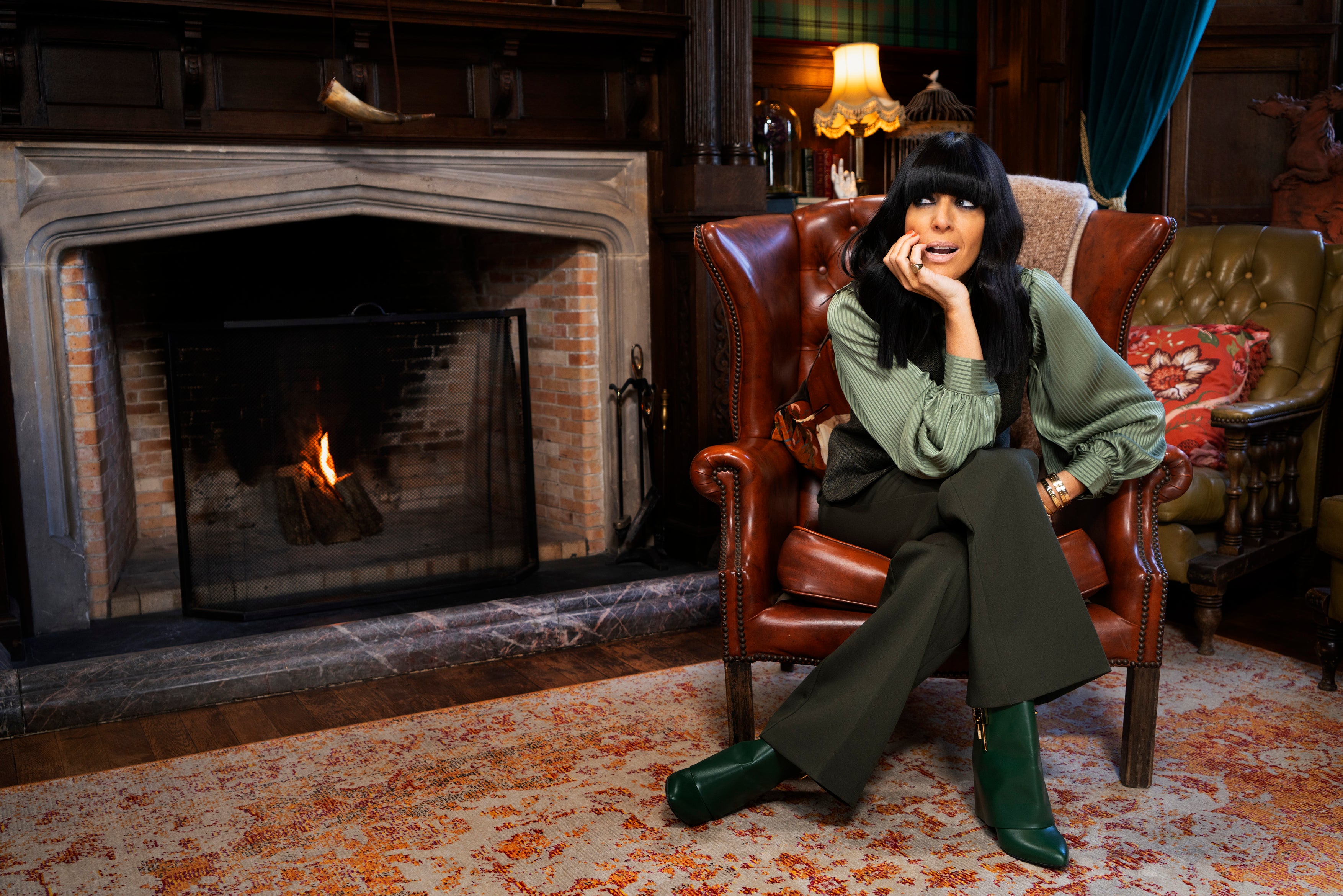Claudia Winkleman in ‘The Traitors’