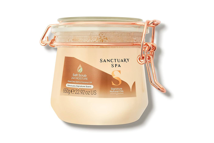 Best body scrub IndyBest review Sanctuary Spa signature natural oils salt scrub