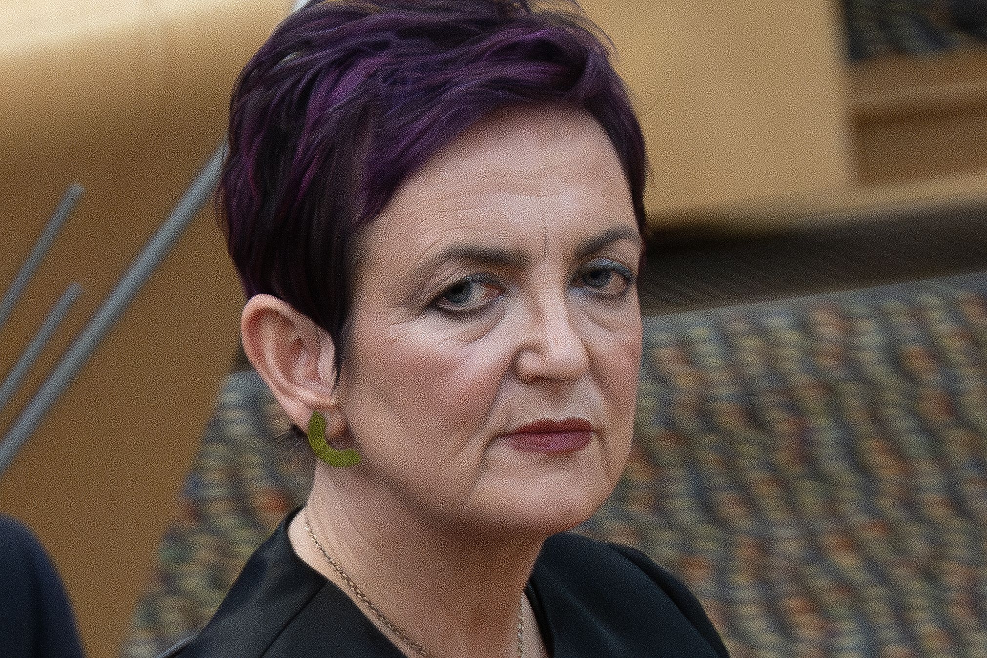 Justice Secretary Angela Constance has told MSPs she apologised to Professor Alexis Jay for remarks attributed to the expert (PA)