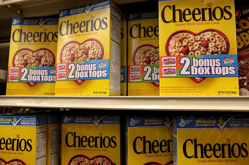 <p> At-home breakfast cereal options like Cheerios can help consumers cut monthly food costs</p>