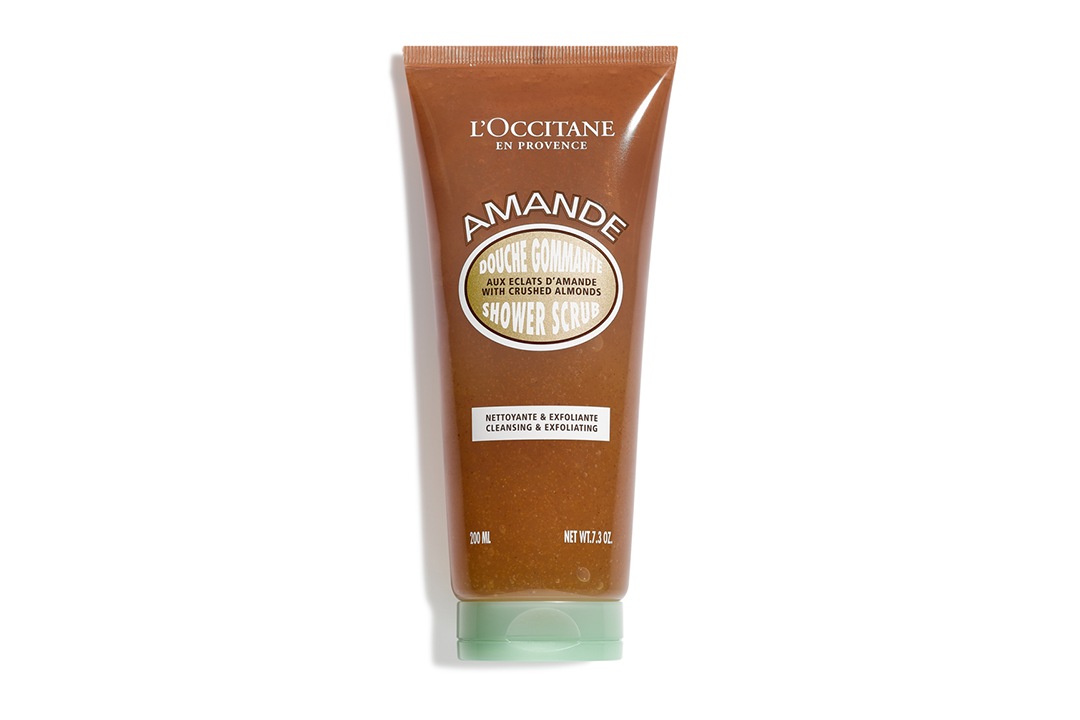 Best body scrub Indybest review L’Occitane almond shower scrub