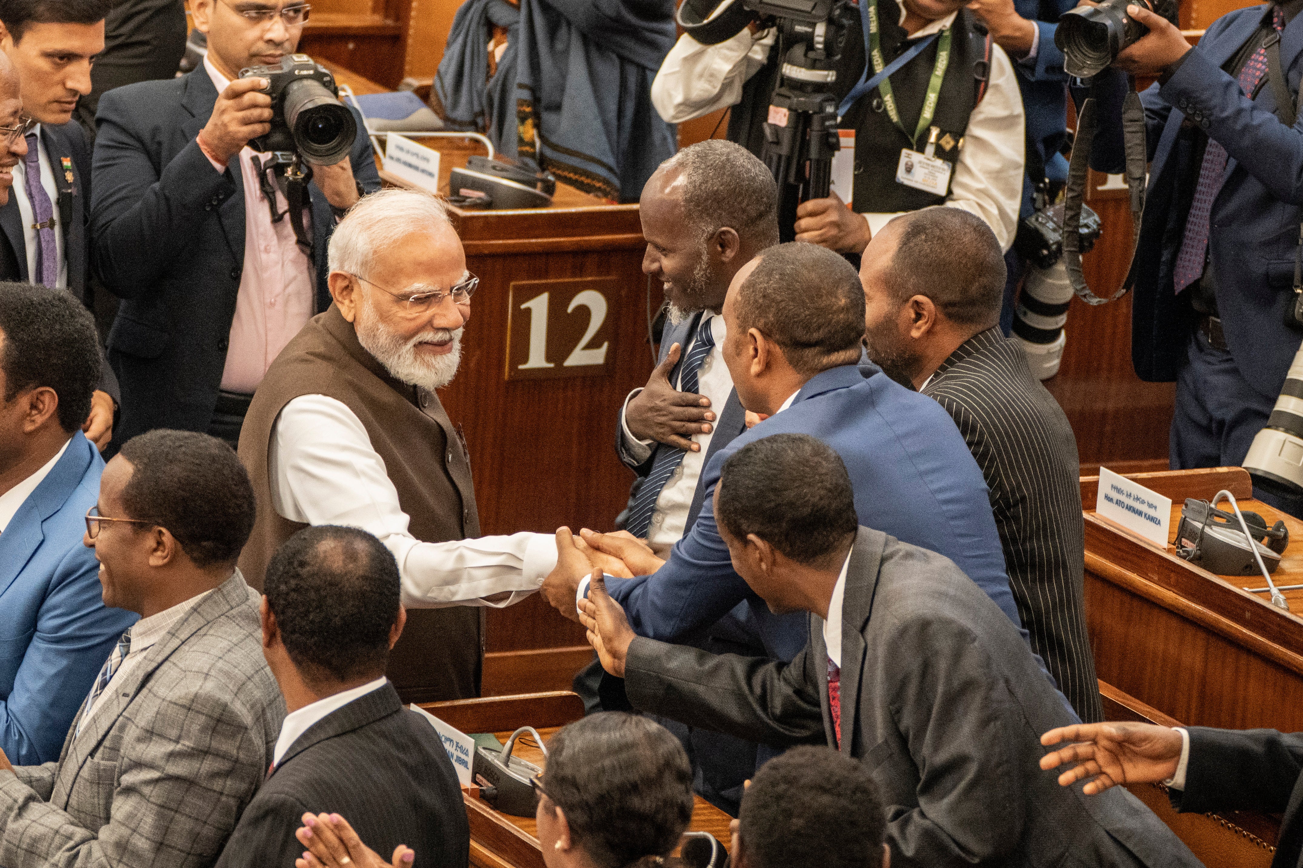 Ethiopia India Modi