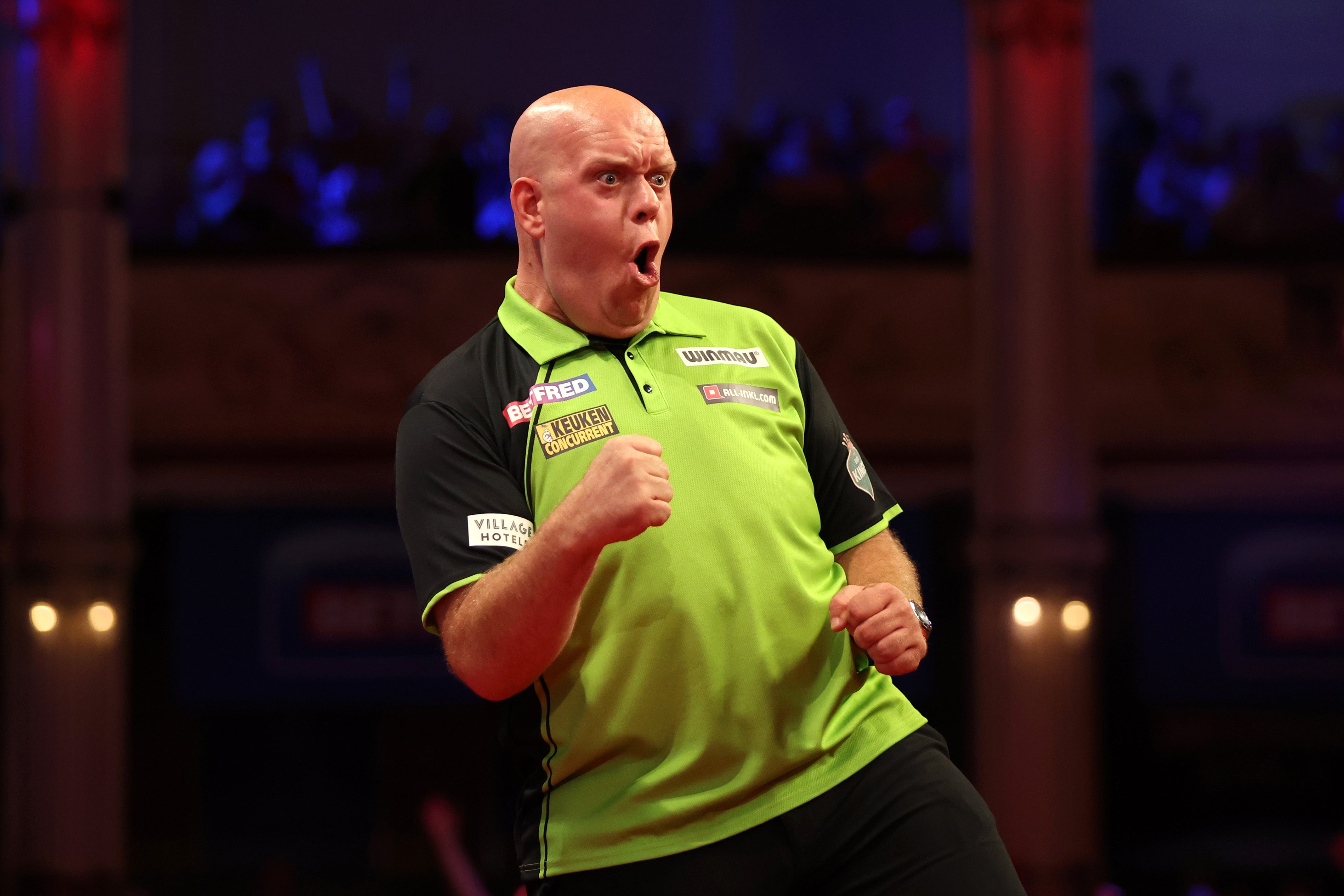 Michael van Gerwen was runner-up at January’s World Darts Championship