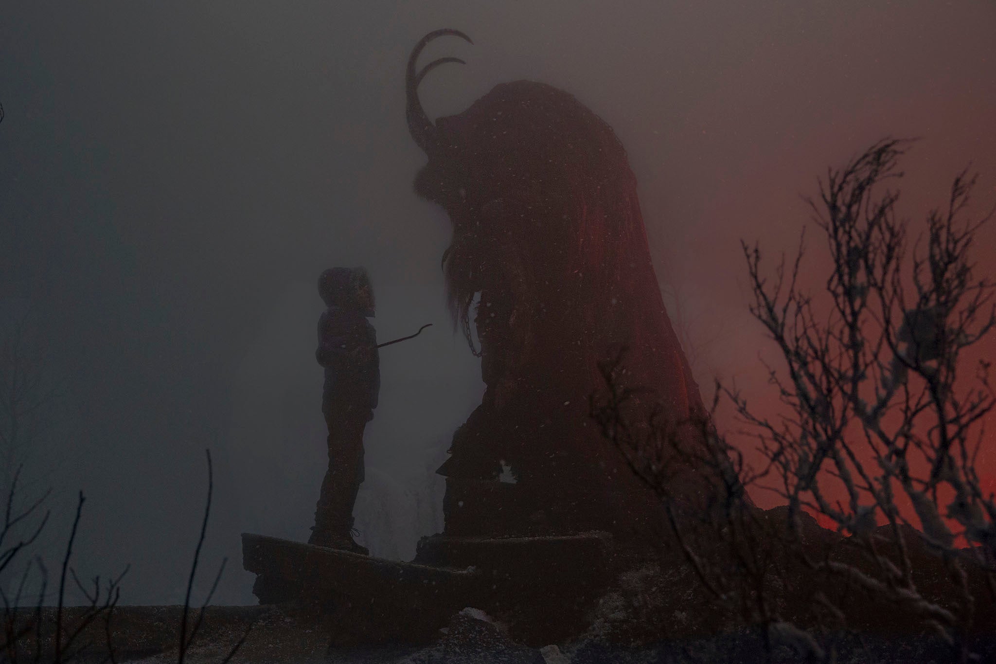 The shadow of Krampus in ‘Krampus’