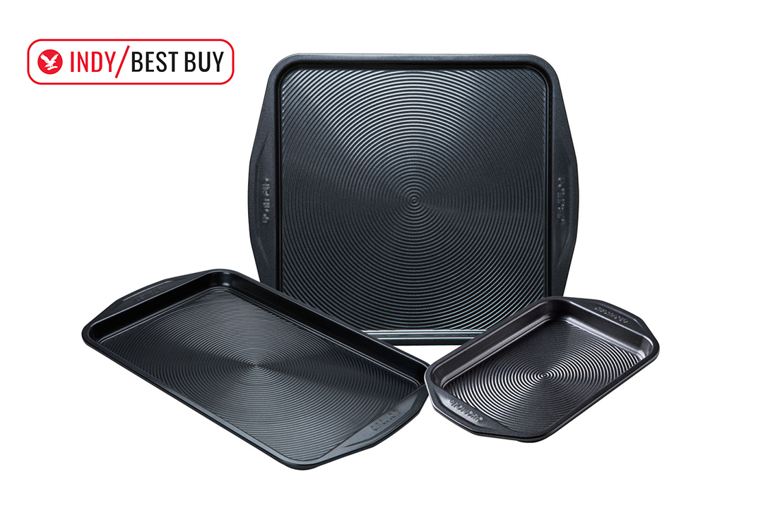 Best baking tray IndyBest review Circulon ultra-lasting nonstick large oven tray