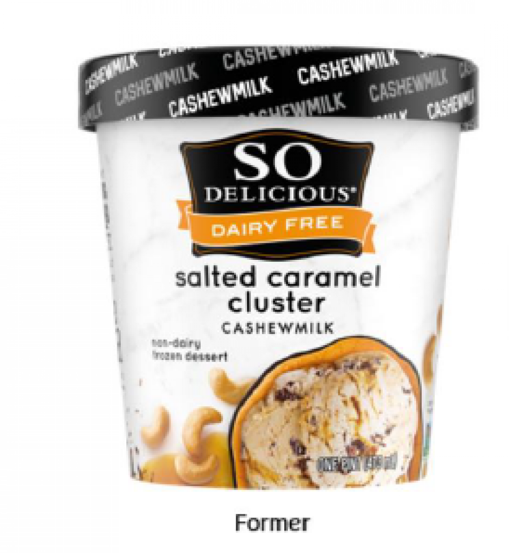 The stones were found in the ice cream’s cashew pieces