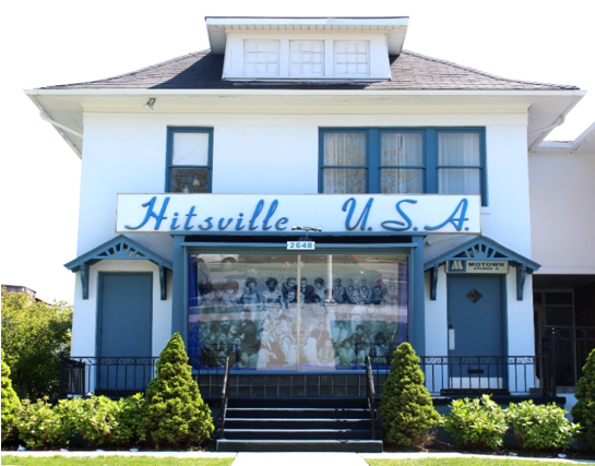 The Motown Museum, aka Hitsville U.S.A, is the house and recording studio where the Motown sound began