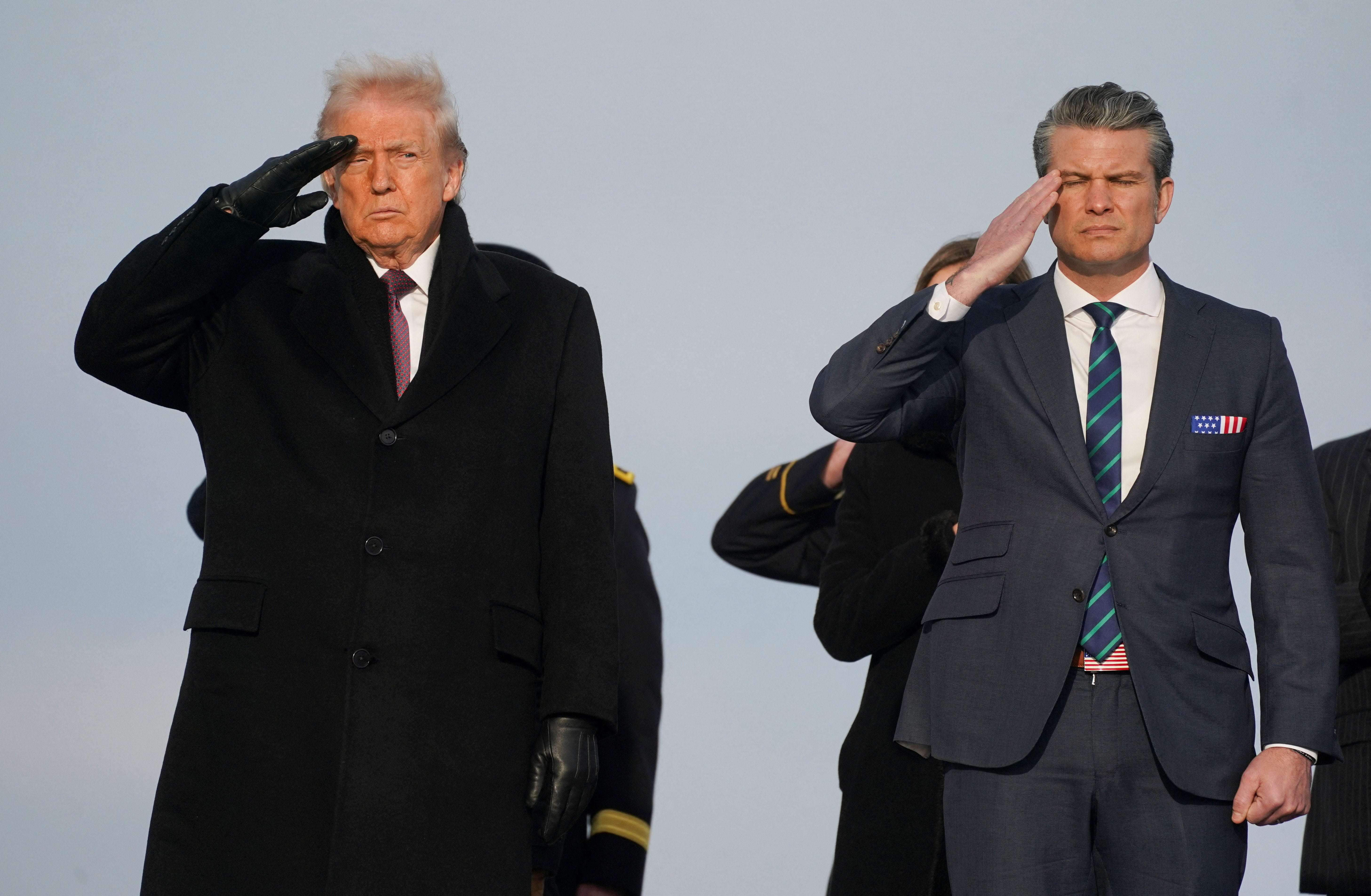 <p>President Donald Trump and Secretary of Defense Pete Hegseth are scheduled to make a public announcement from Mar-a-Lago on Monday</p>