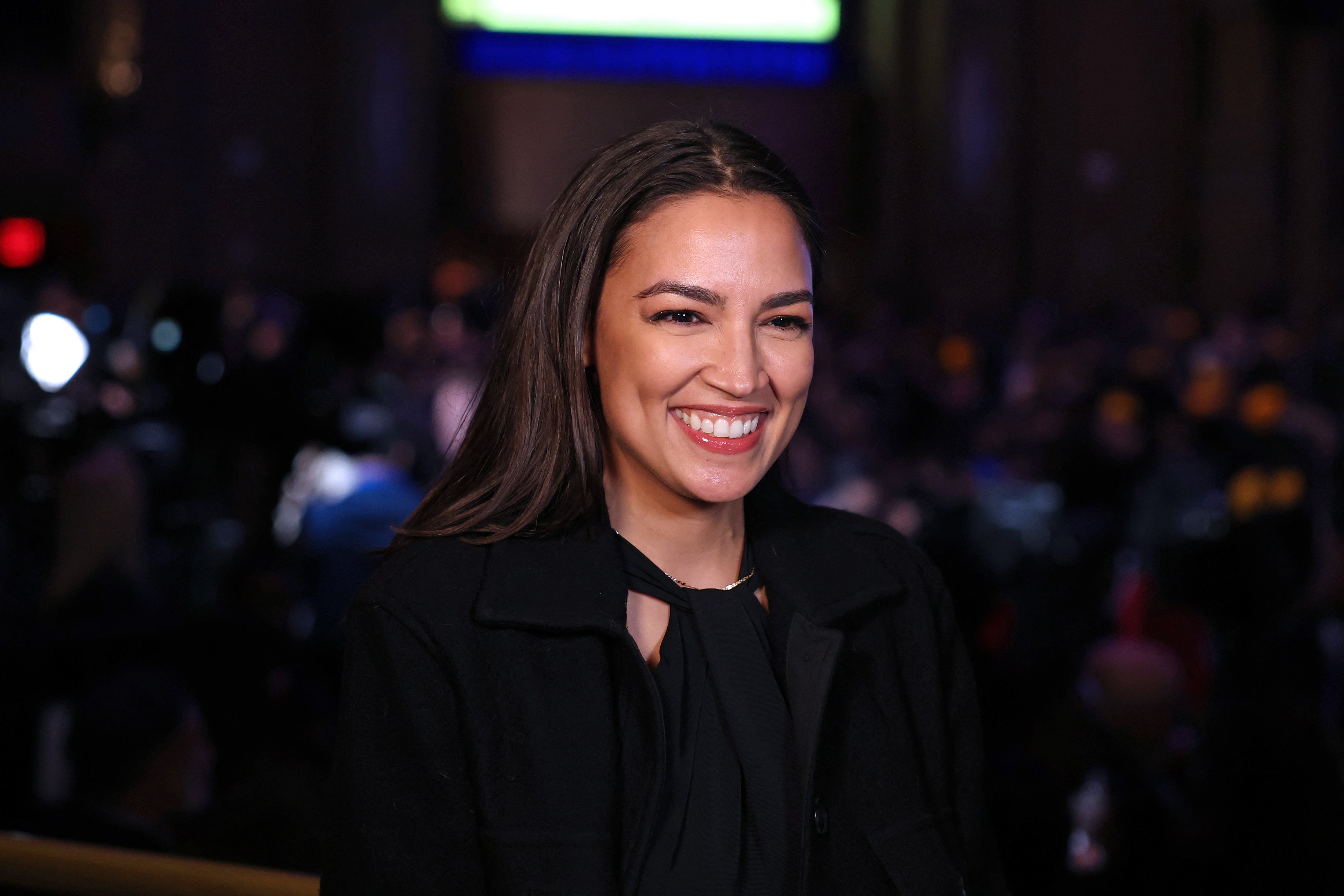 <p>US Representative Alexandria Ocasio-Cortez tweeted in response to a poll showing her ahead of Vice President JD Vance.</p>