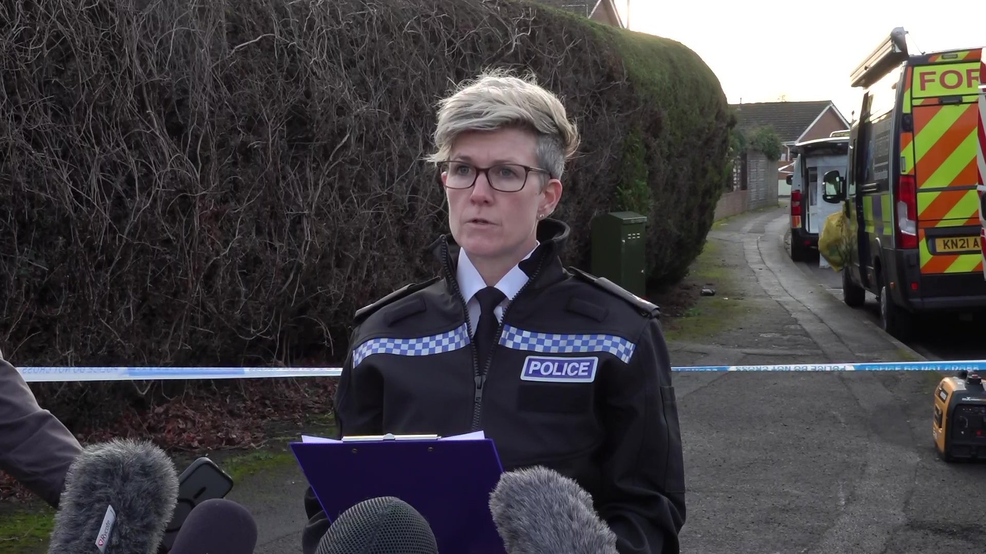 Superintendent Jen Appleford said Aria's death had caused a huge amount of shock and upset in the community