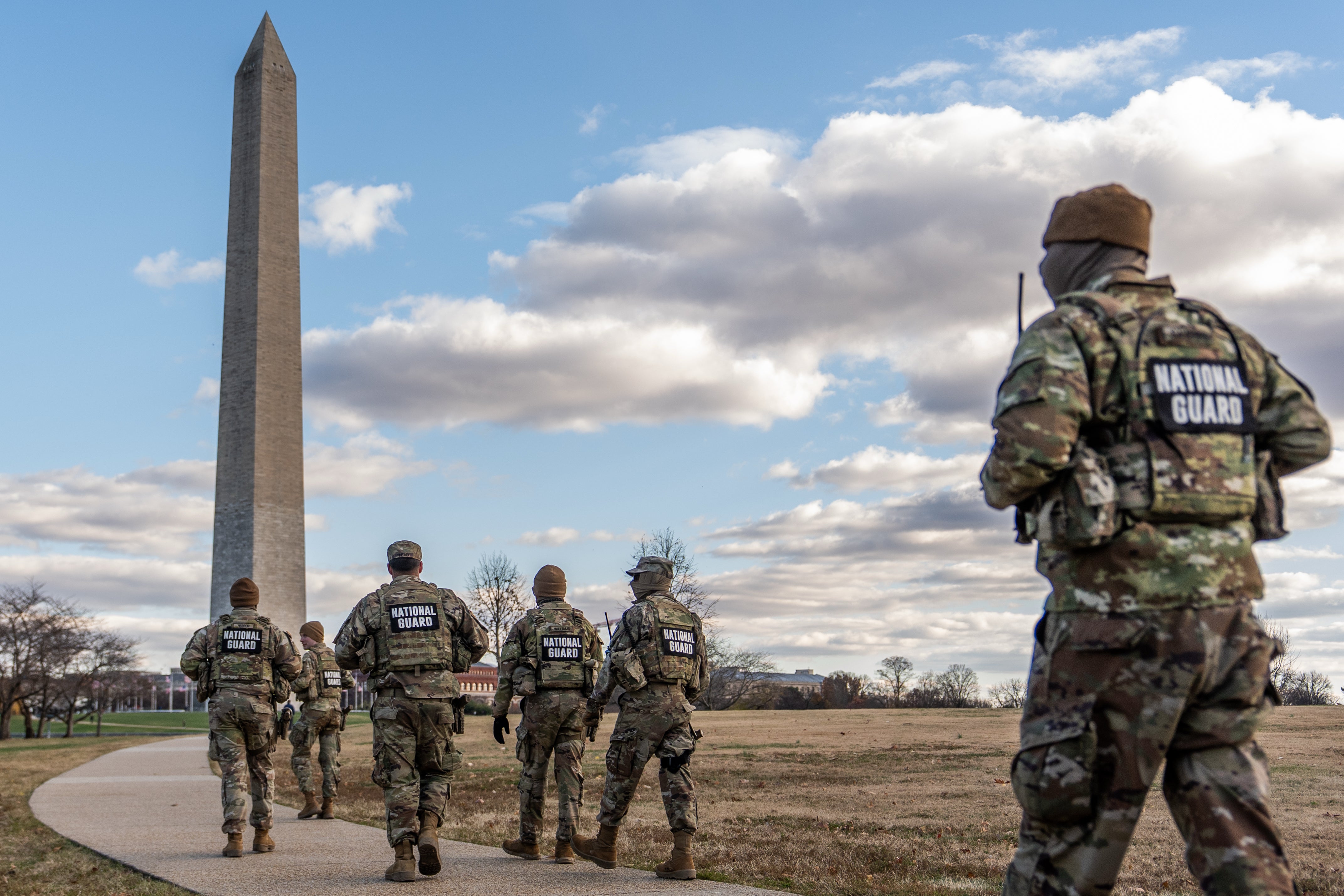 The Pentagon is reportedly readying to support National Guard troops successful Washington D.C. for different 3 years