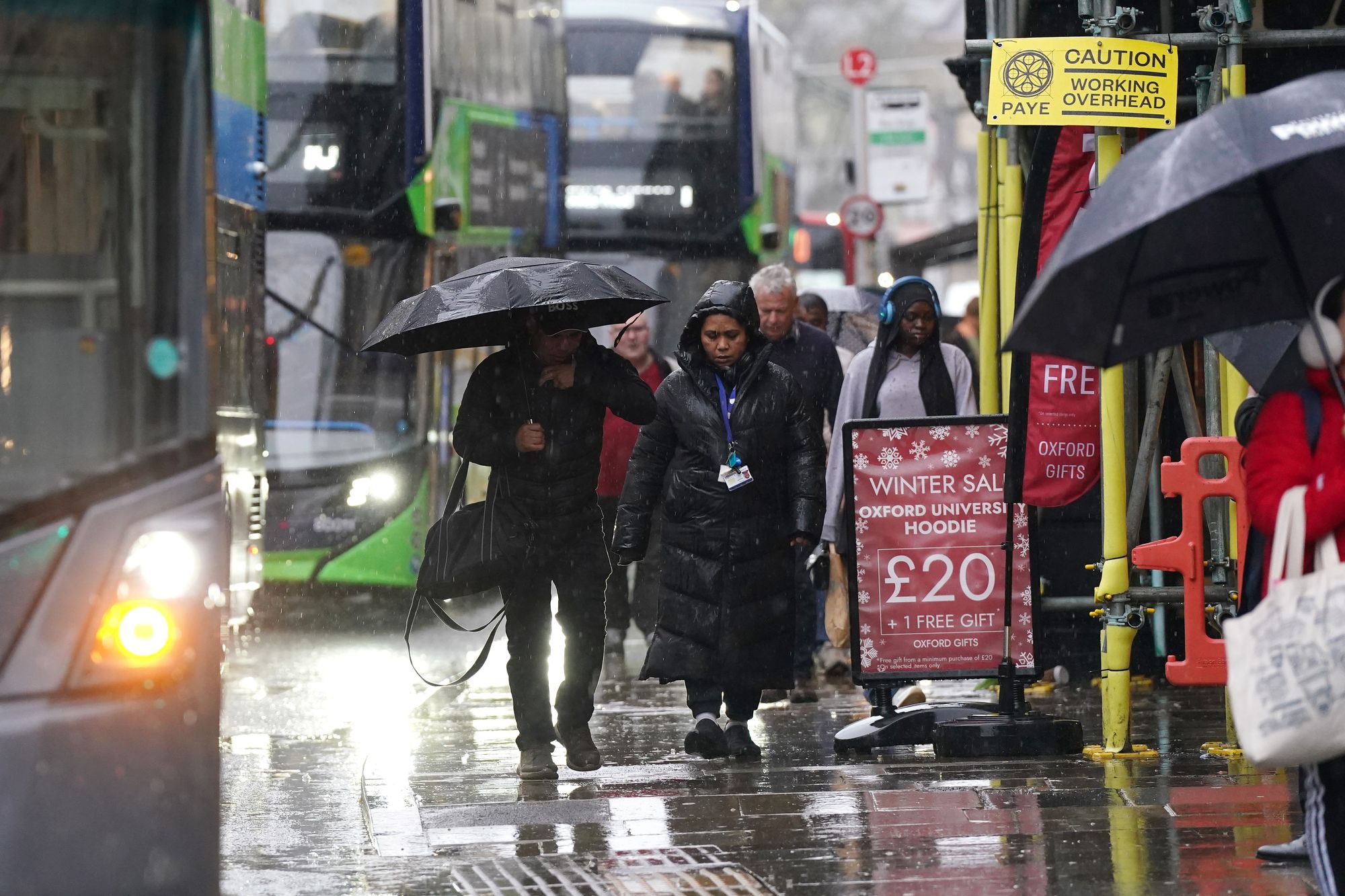 Windy weather should ease later on Thursday