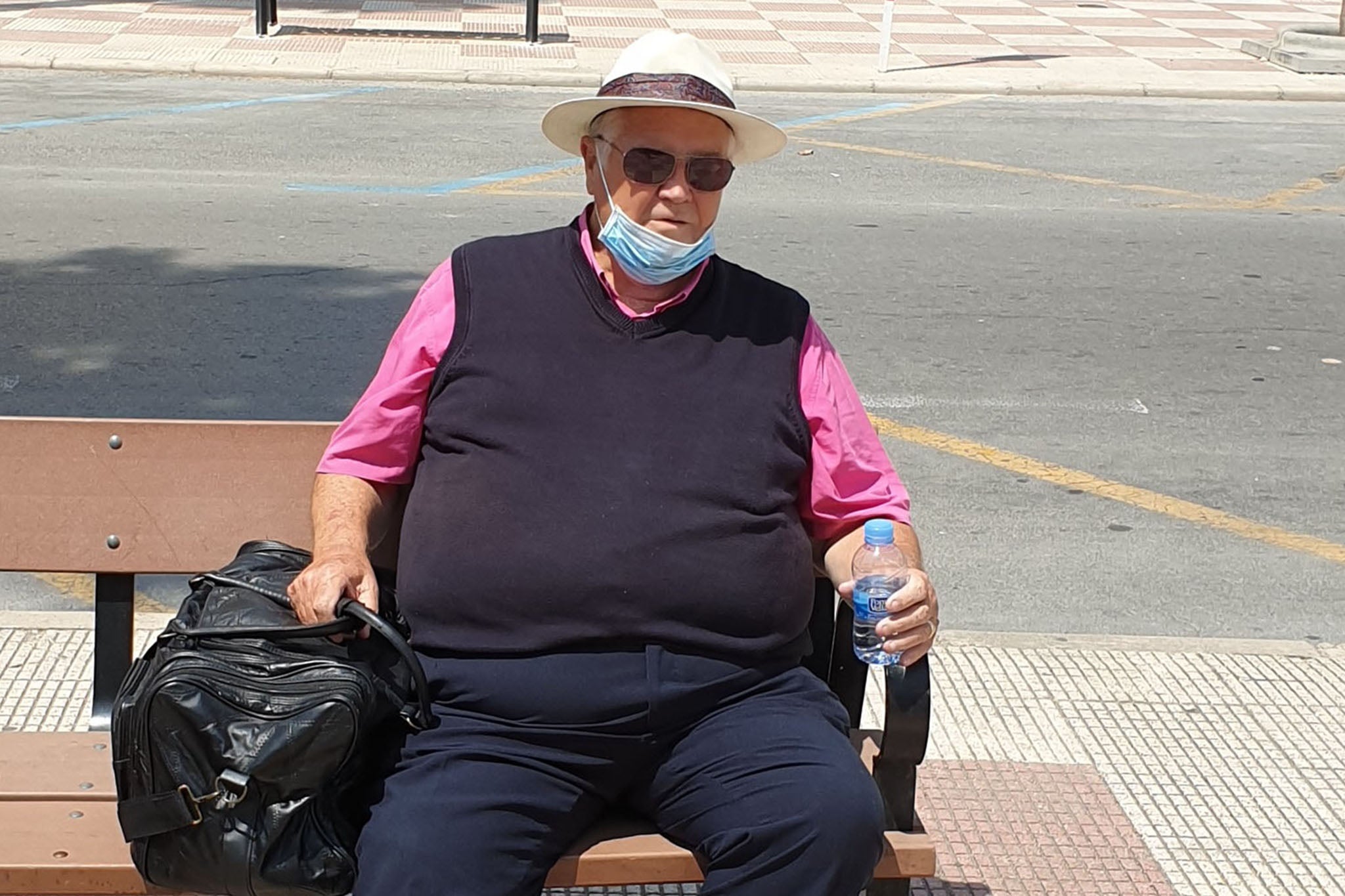 David Marshall, who contracted Legionnaire's disease on holiday in Benidorm