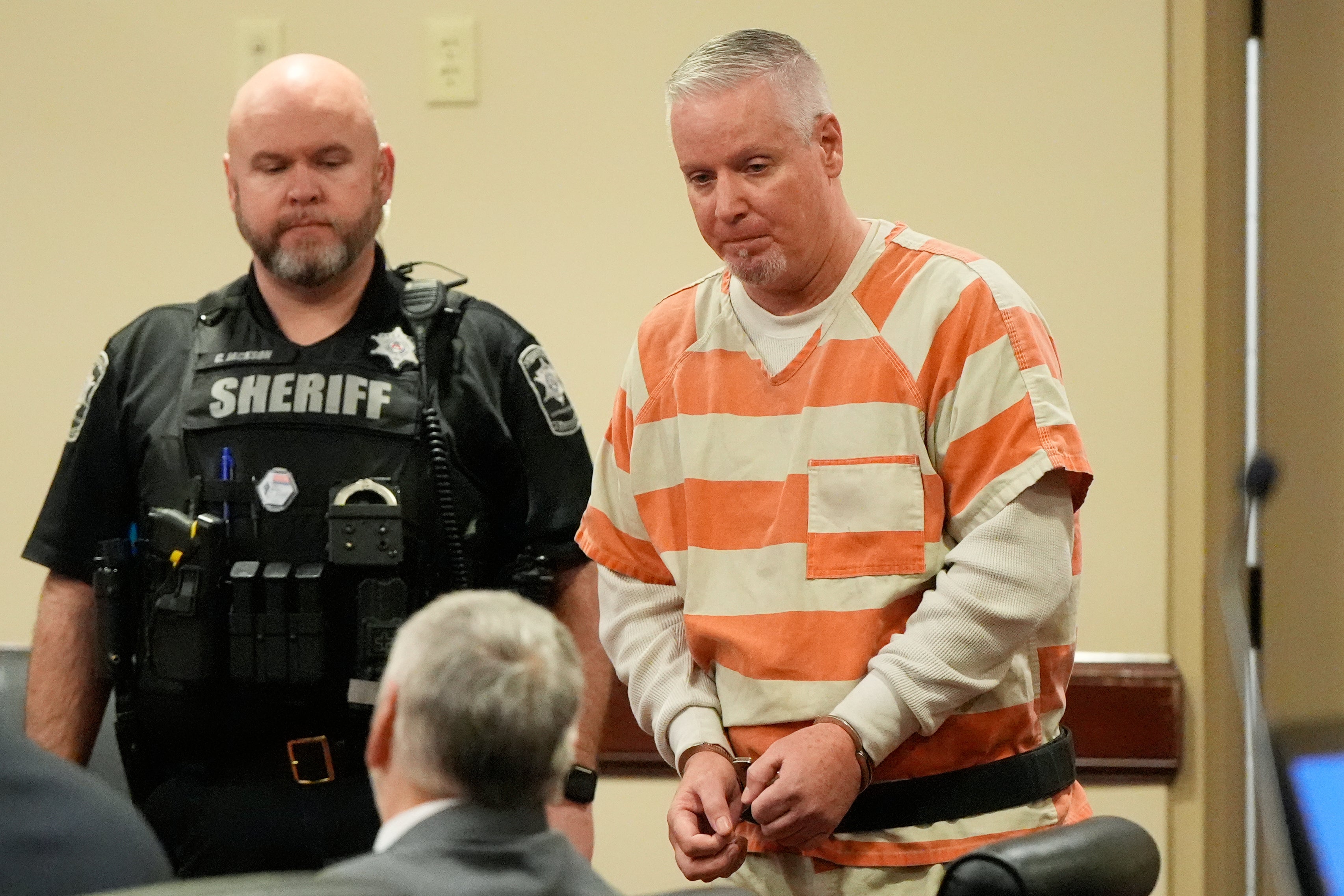 <p>Colin Gray should be held responsible for providing the weapon despite warnings about alleged threats his son made, a prosecutor said as the father's trial began Monday.</p>