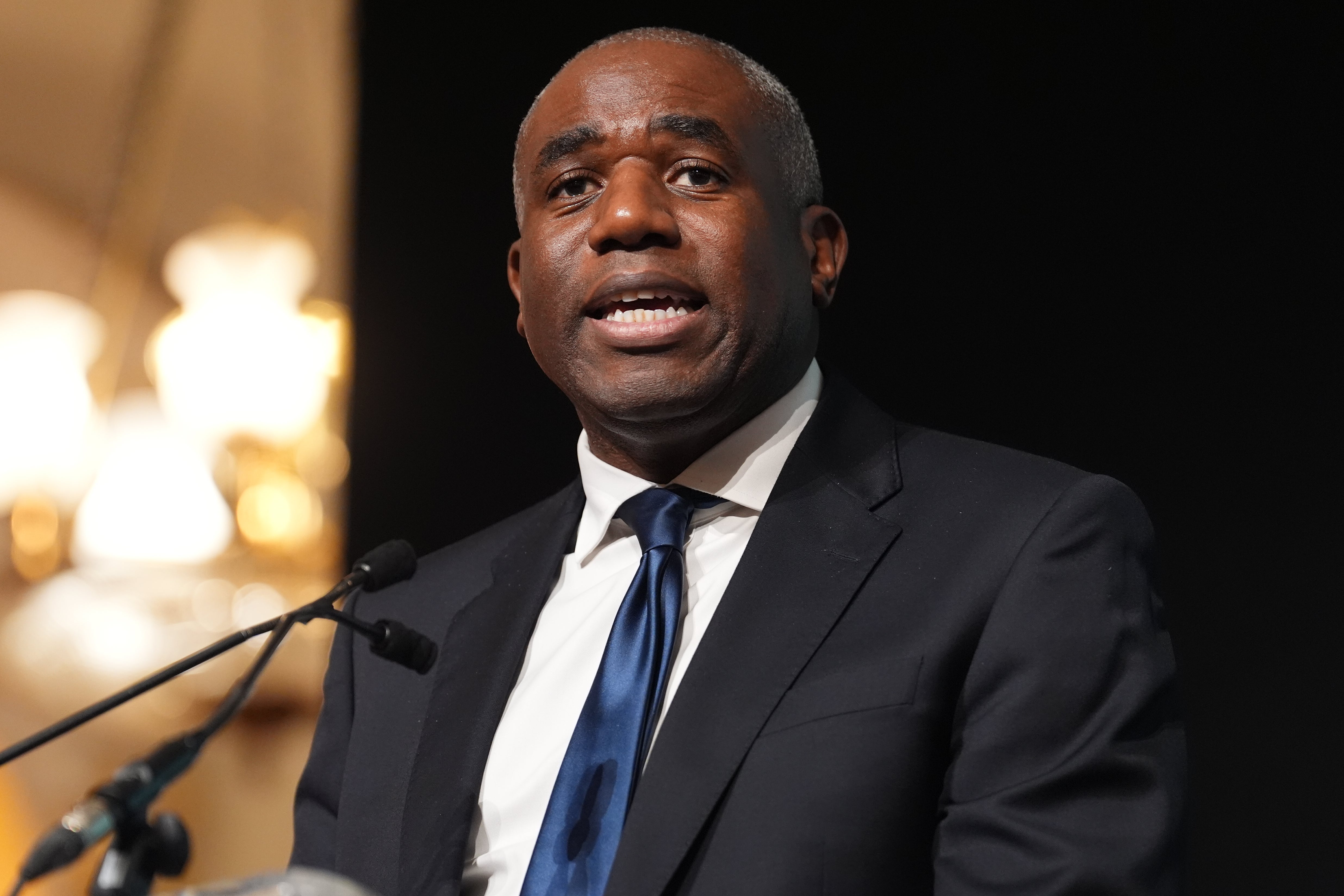David Lammy has been vocal about the racism he endured as a child