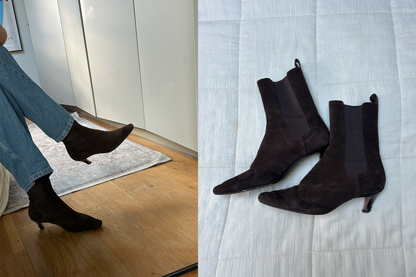 best boots indybest review Dune Odele brown kitten heel Chelsea ankle boots