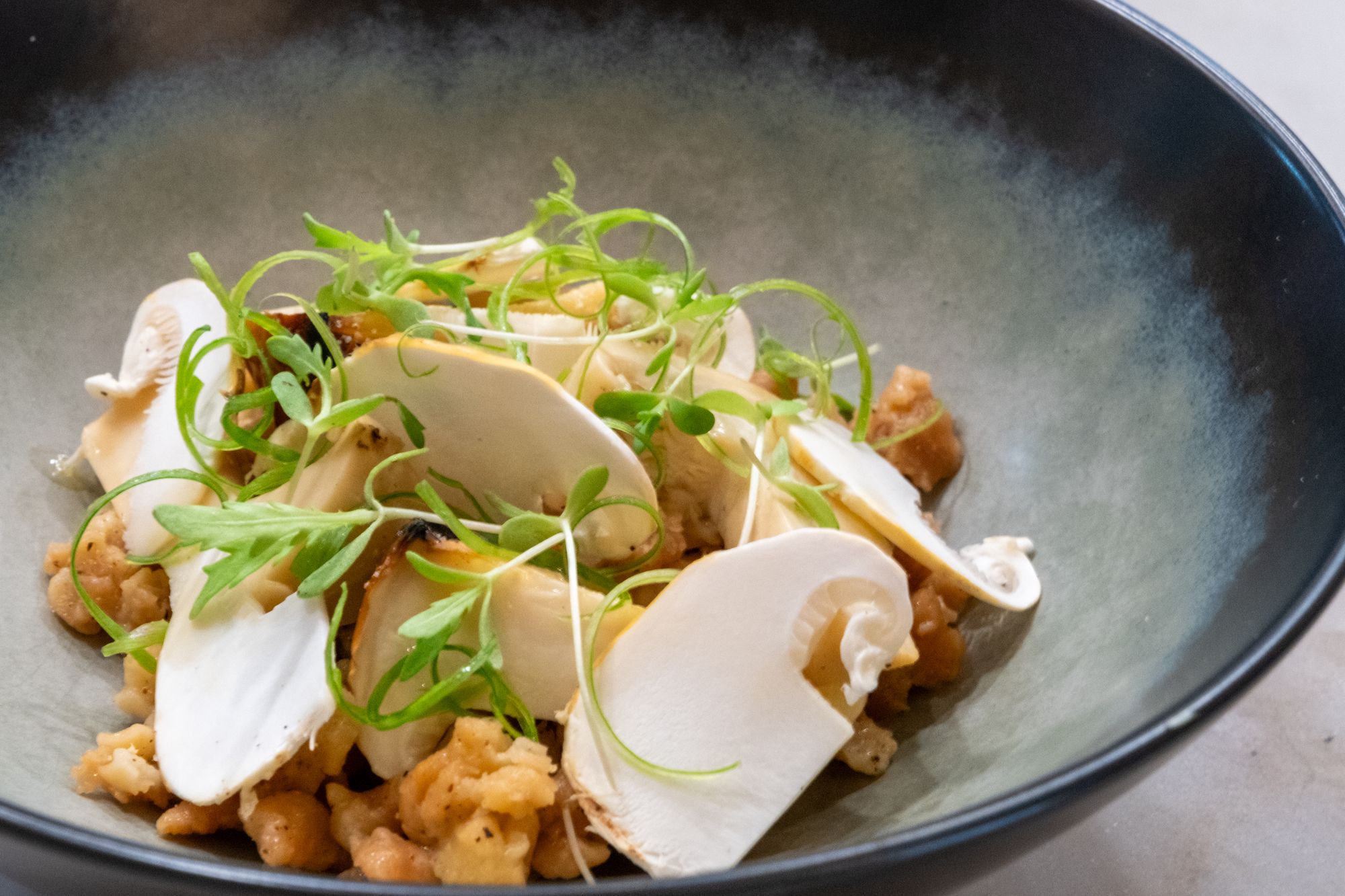 Boden had egg barley on the tasting menu at his restaurant for six weeks, where it quickly became a hit with the customers