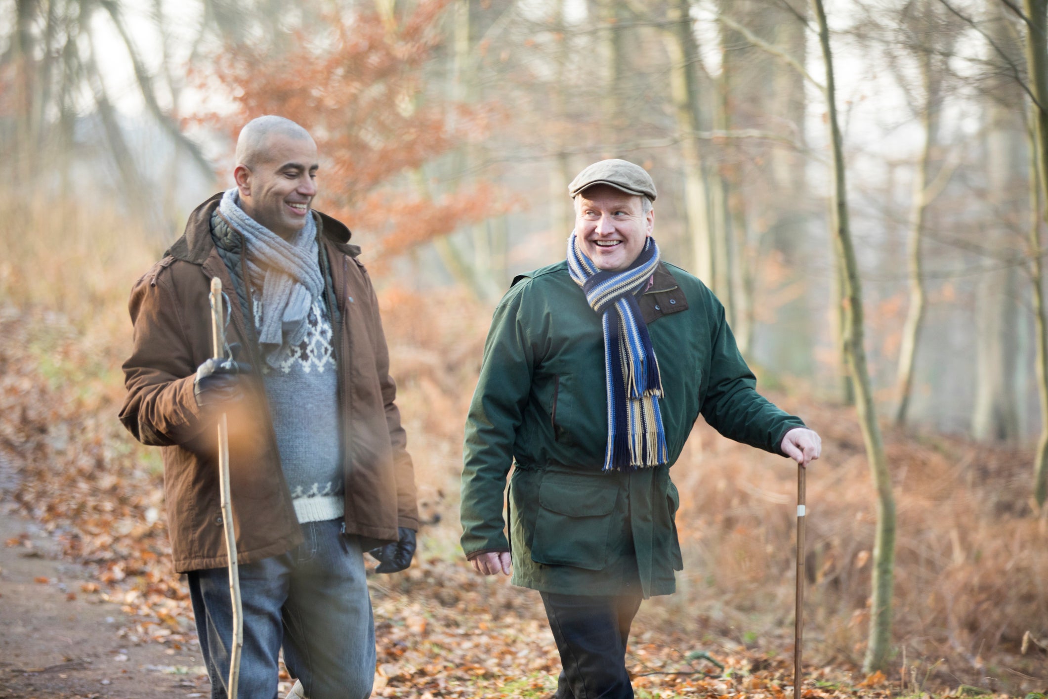 Spending time with people you feel safe with, and engaging in hobbies that bring joy, can help at this time of year