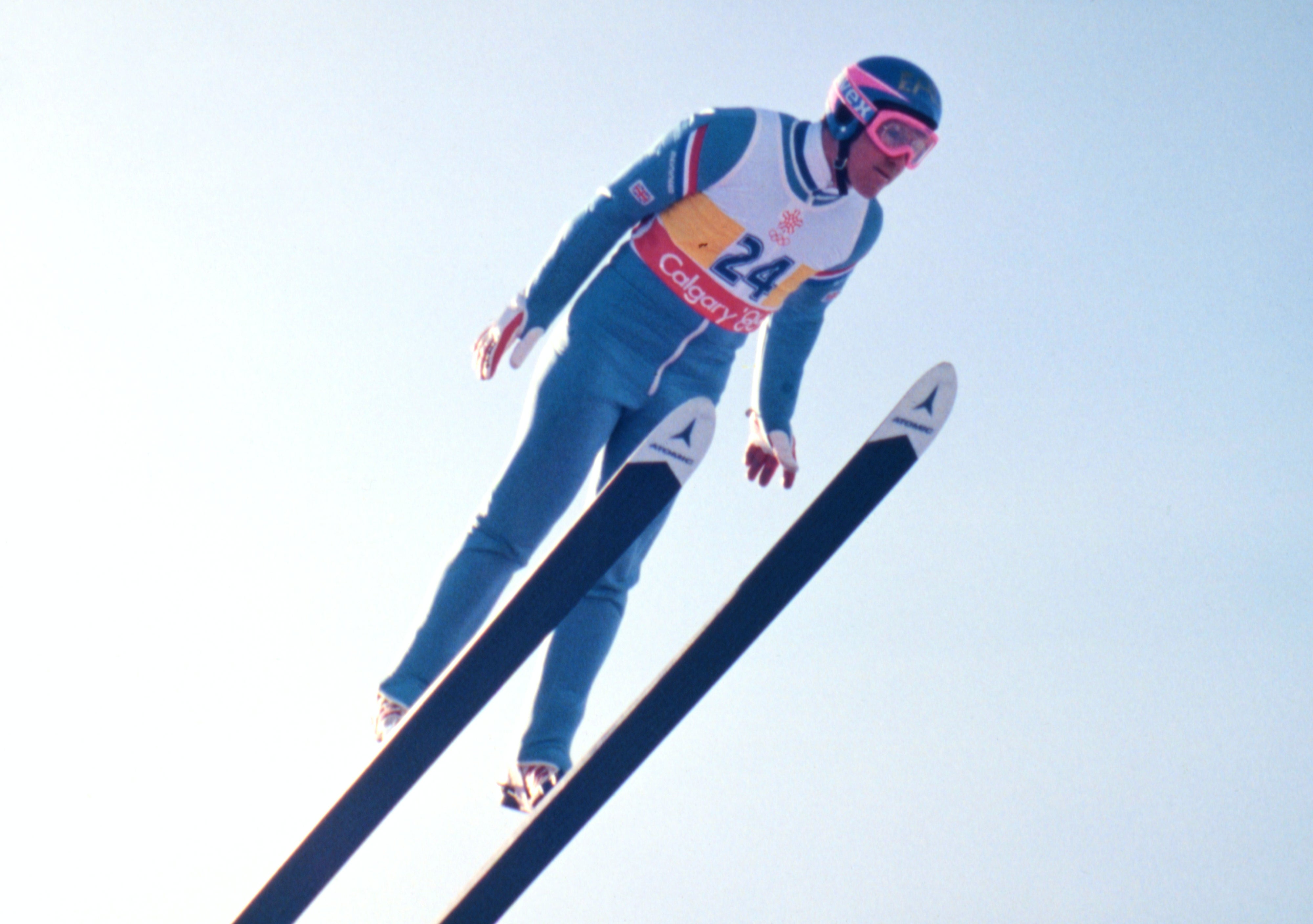 ‘Eddie the Eagle’ came last the 1988 Winter Olympics in Calgary
