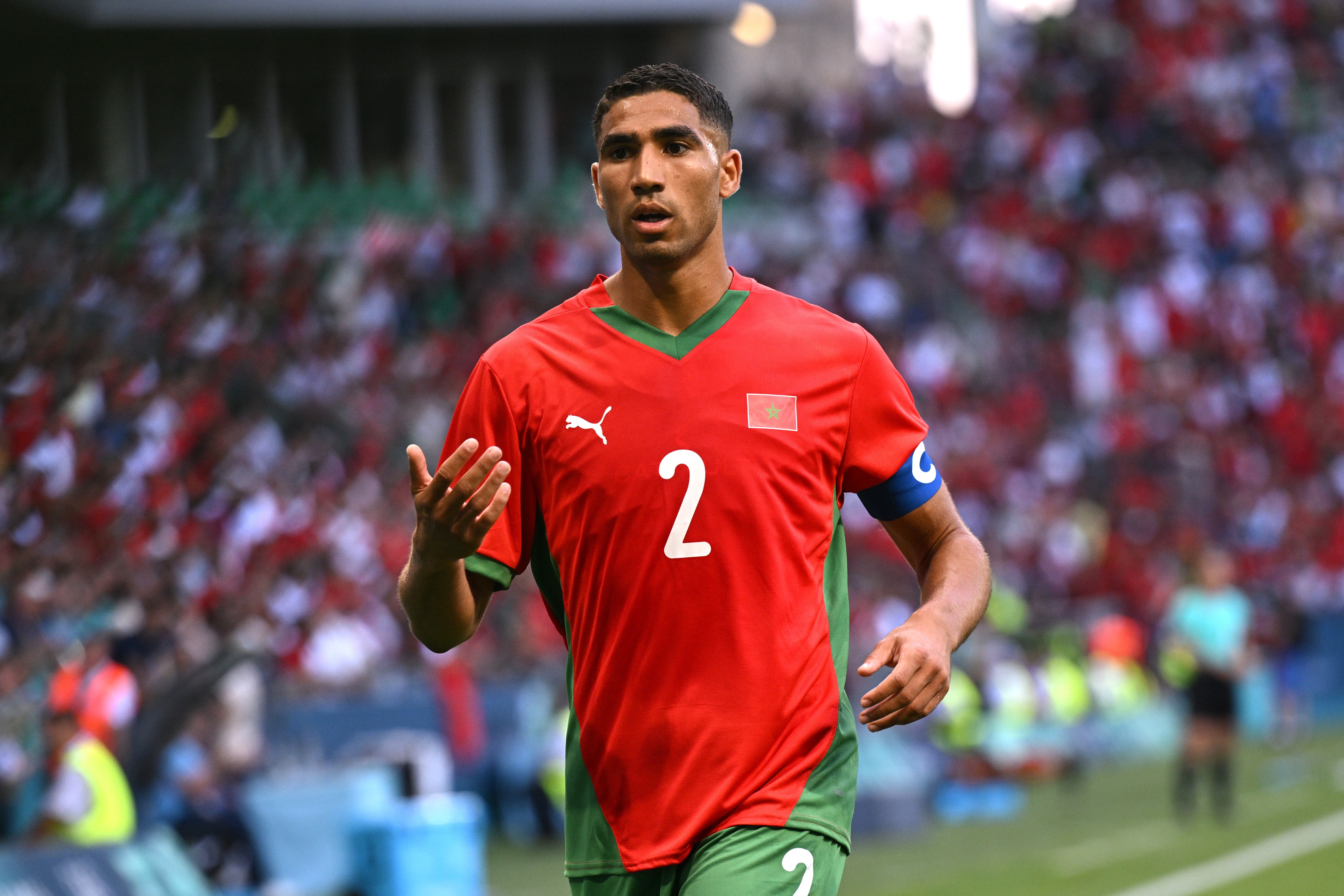 Achraf Hakimi is returning from an ankle injury and will be key to Morocco’s hopes