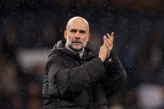 Pep Guardiola responds to reports he could leave Man City at end of season