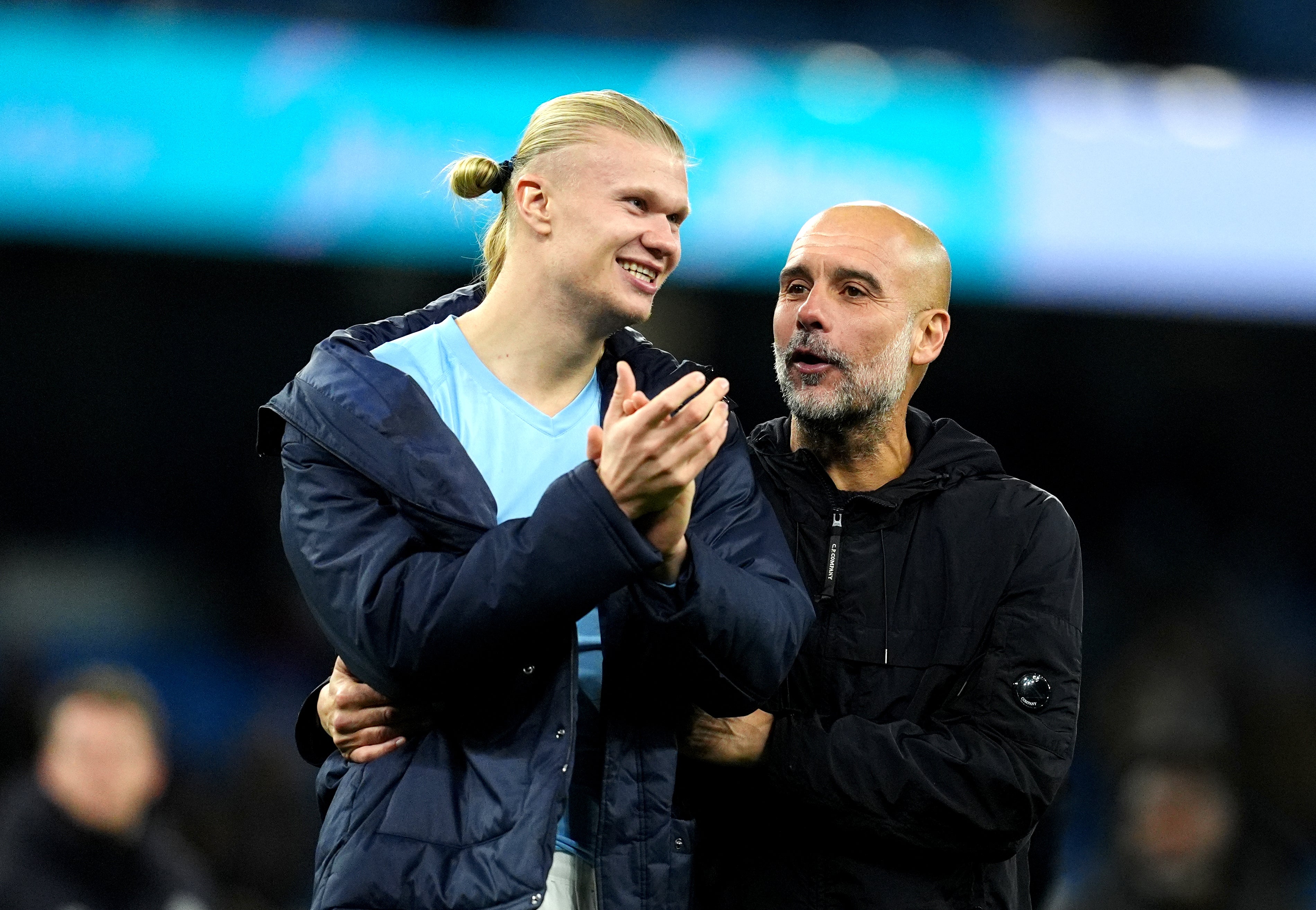 Man City could go top on Saturday if Guardiola’s side beat West Ham