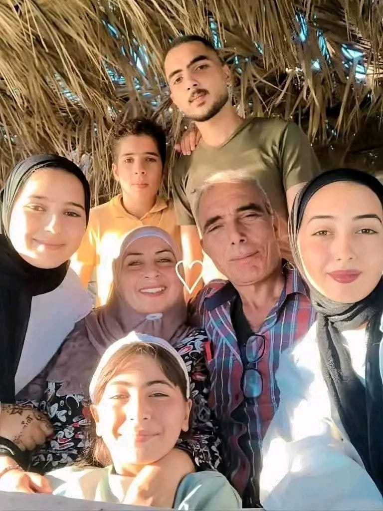 Only Batoul, 19 (right), survived during the attacks on the Abu Shawish family homes