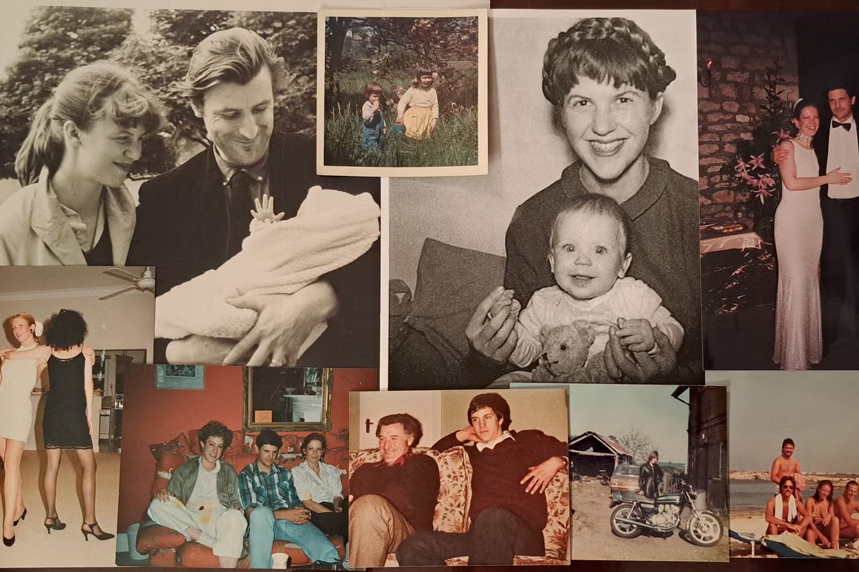 <p>Family photographs, including unseen pictures of Sylvia Plath and Ted Hughes, from Frieda Hughes’s personal album</p>