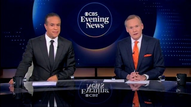 Maurice DuBois and John Dickerson hosted 'CBS Evening News' for the final time on Thursday night.