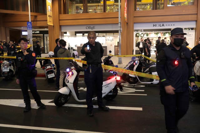 <p>Taiwan Knife Attack</p>