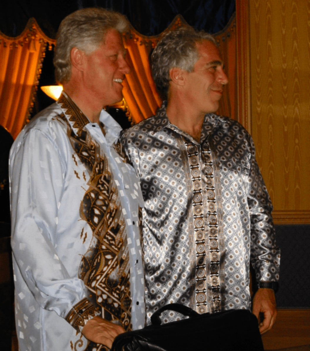 Bill Clinton and Jeffrey Epstein
