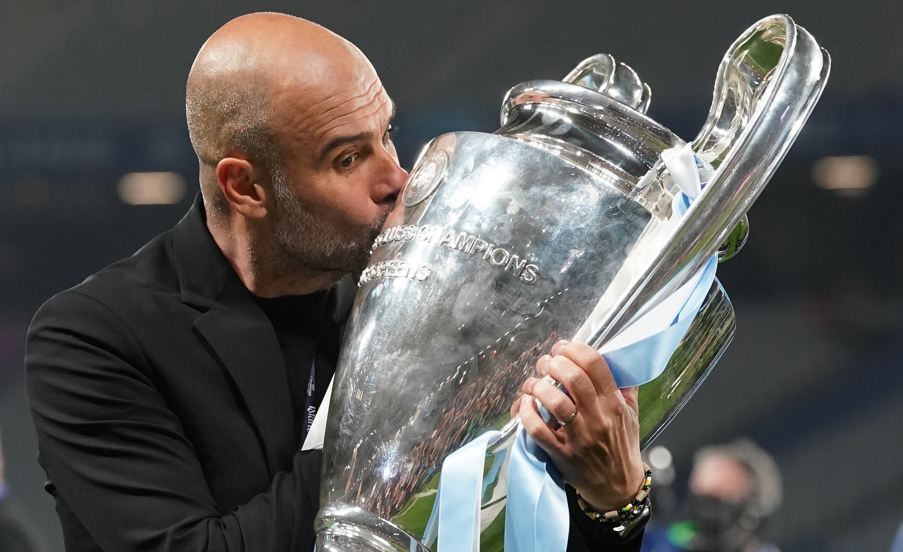 Guardiola has enjoyed a glittering 10 years as Man City manager