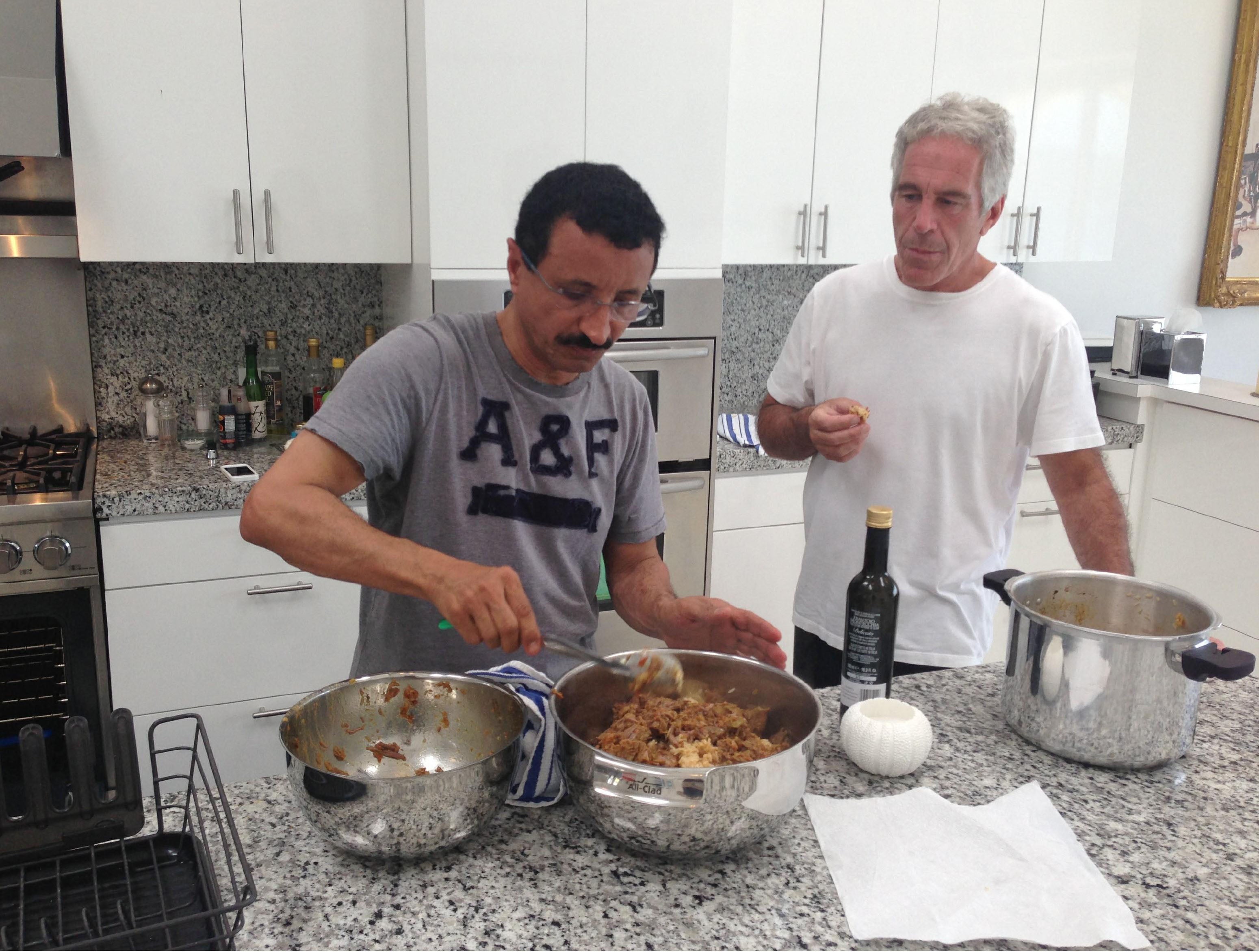 Sultan Ahmed Bin Sulayem (left) stayed in contact with financier Jeffrey Epstein (right) after the latter’s conviction