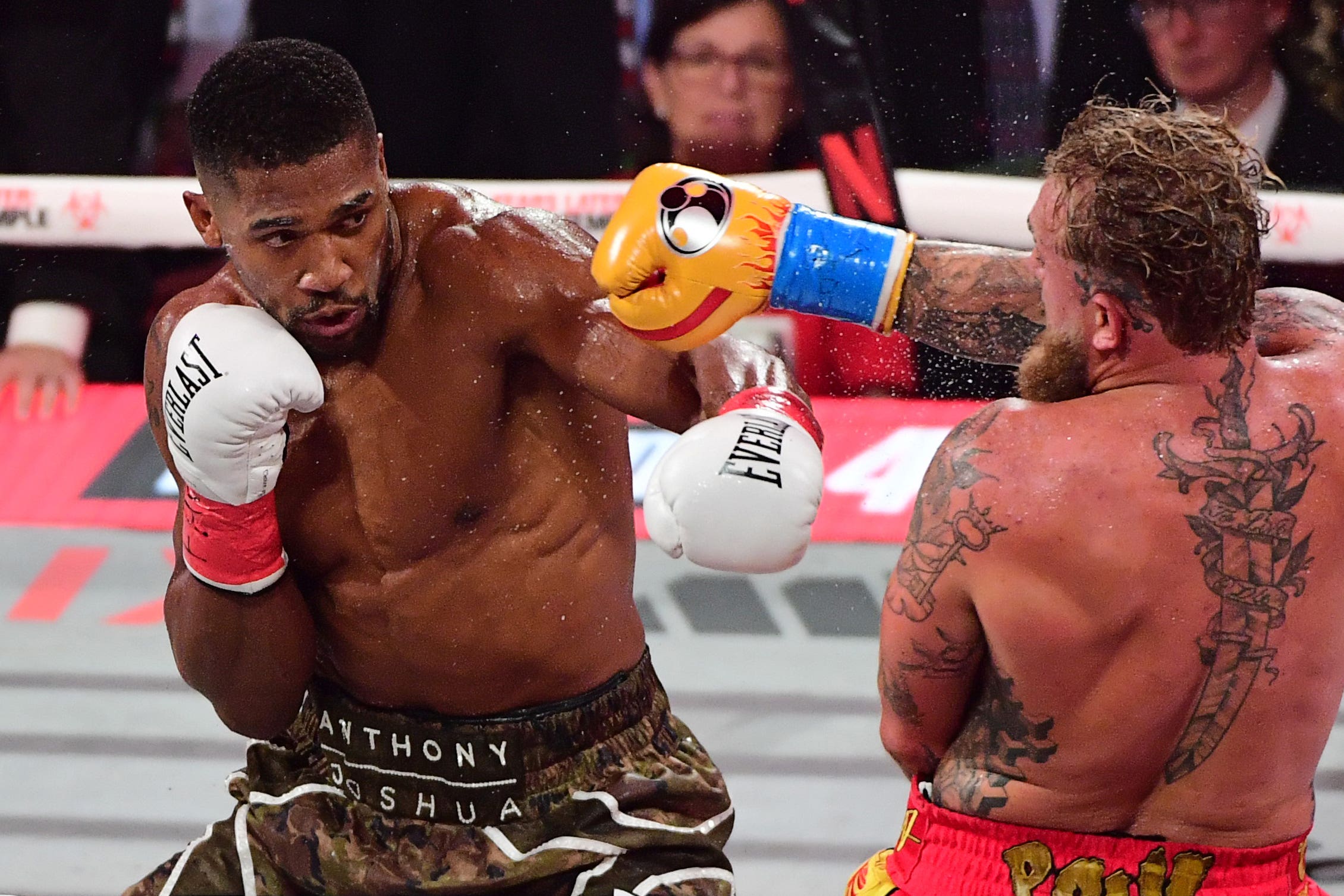 Anthony Joshua wants to fight Tyson Fury after overcoming Jake Paul (JC Ruiz/PA)