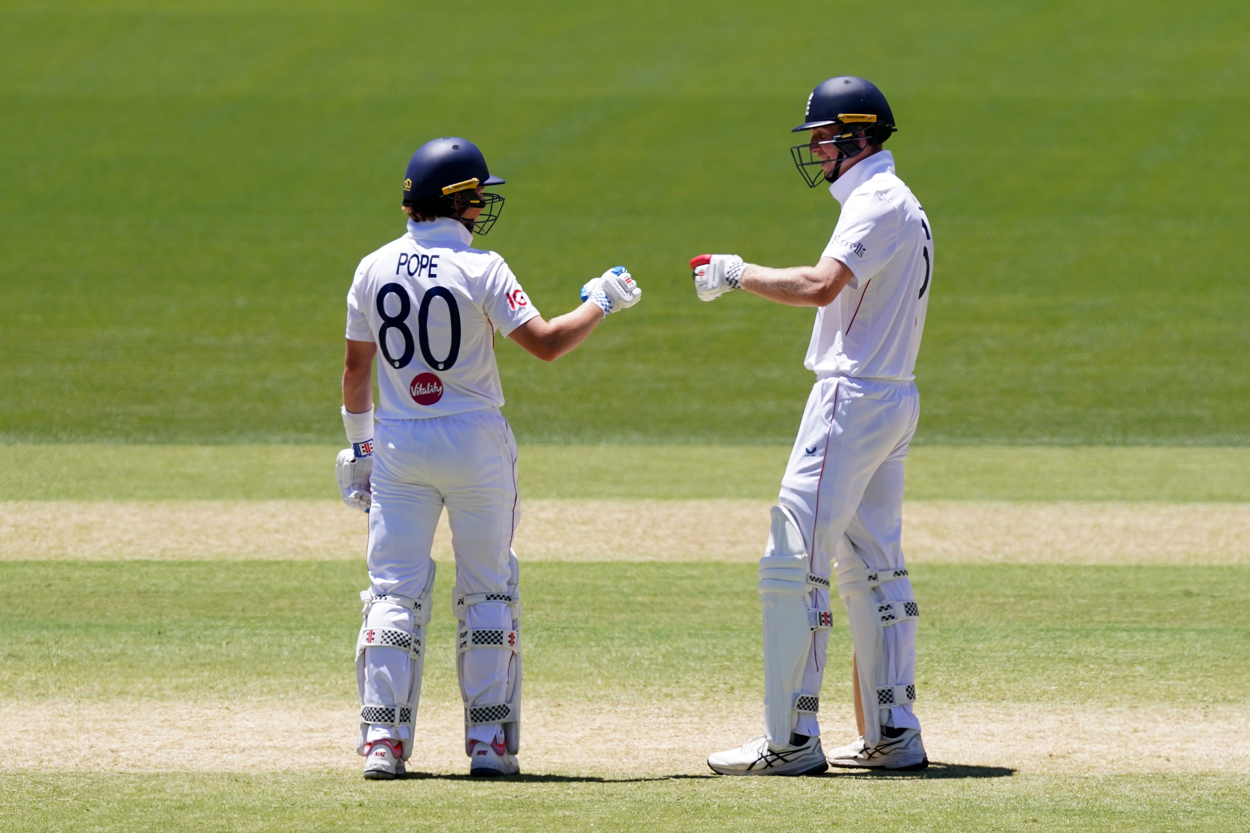 Crawley defended Pope after his teammate fell for just 17 runs in the second innings