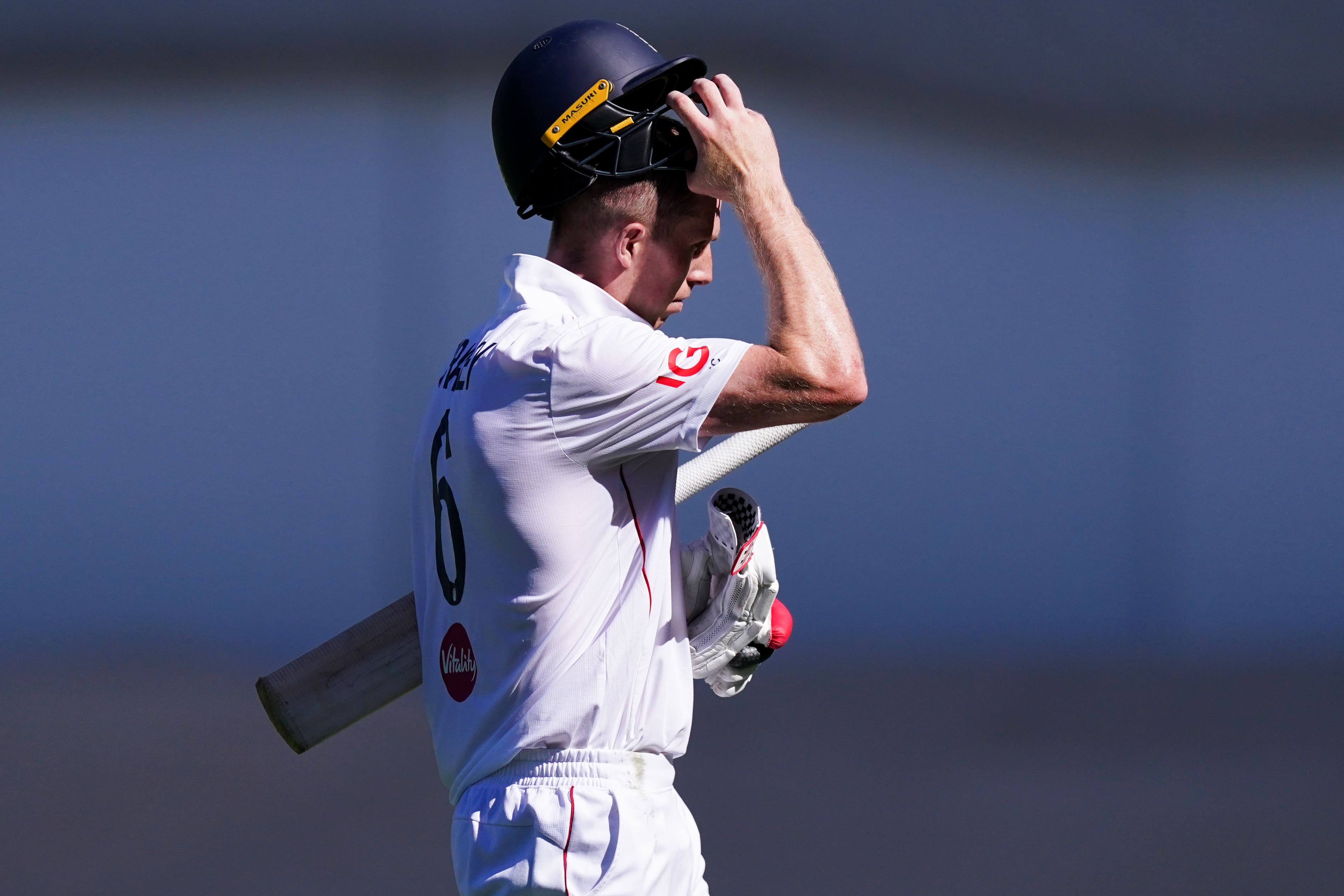 Zak Crawley admits outclassed England are ‘staring down the barrel’